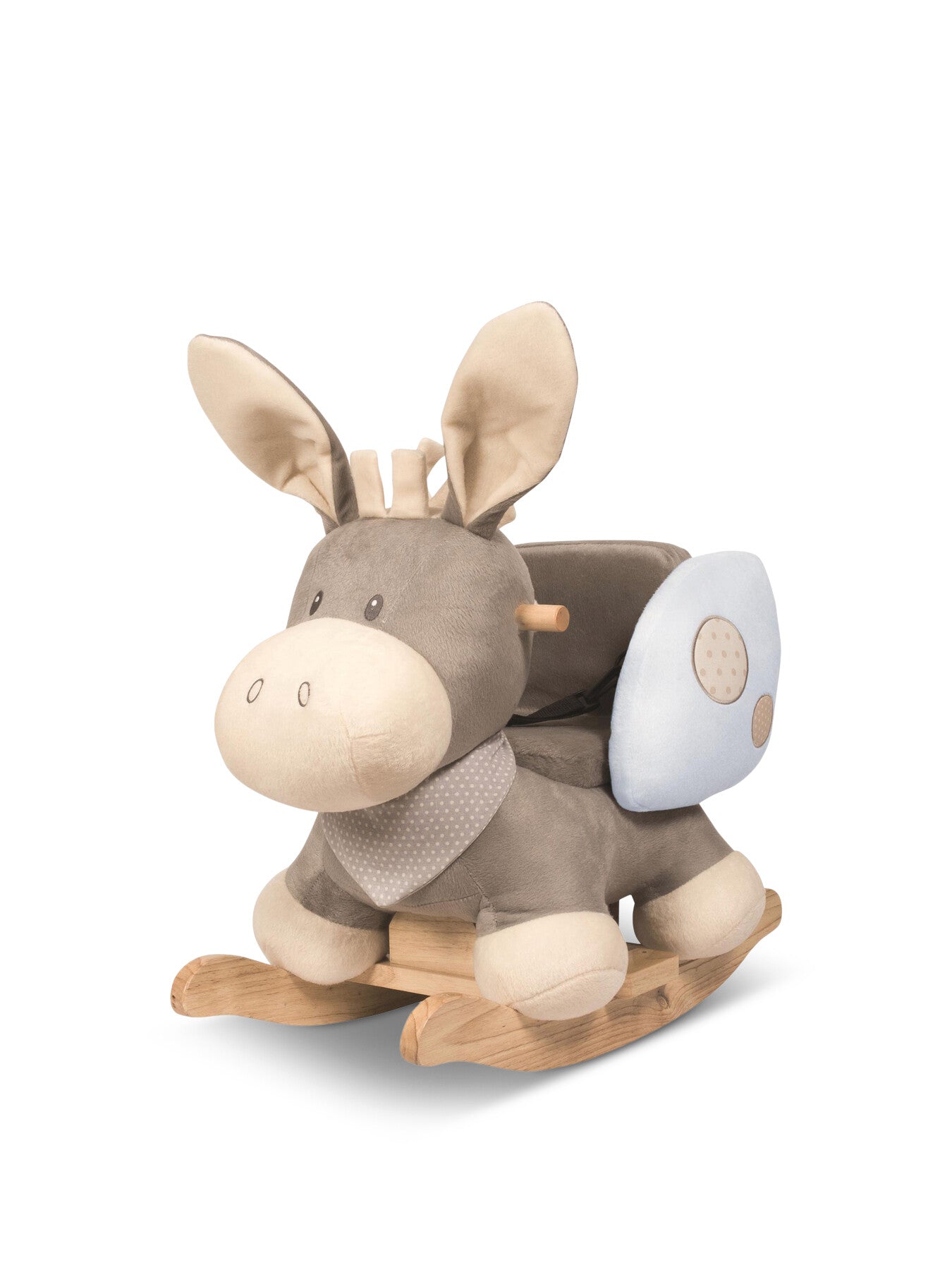 Nattou Cappuccino Rocker Donkey