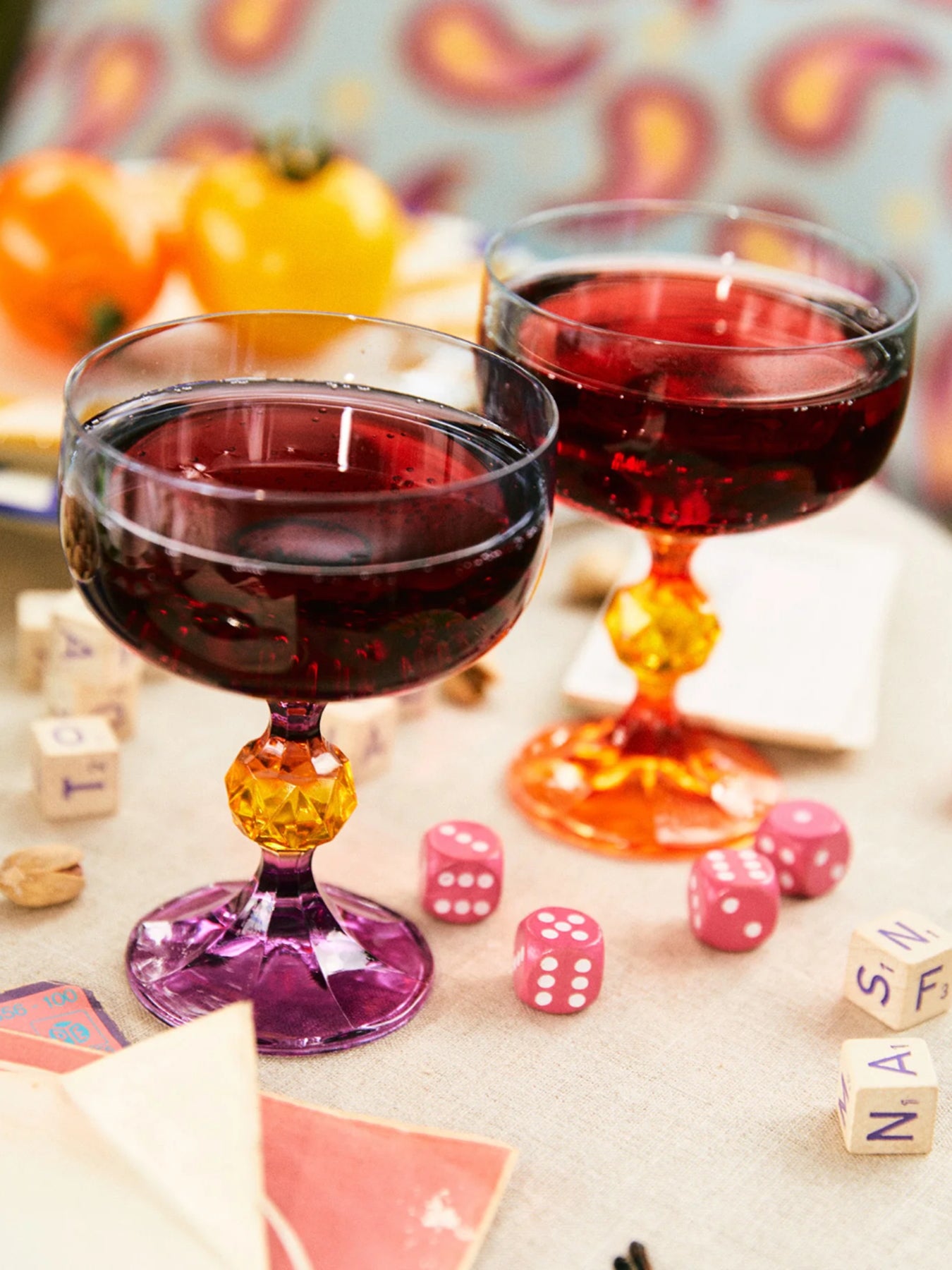 Paradise Cocktail Glasses Set of 2