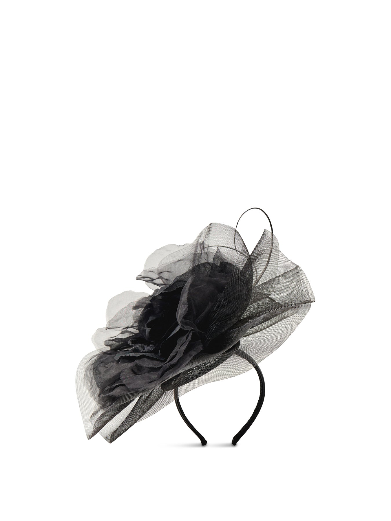 Flower Quills on Crin Base Fascinator