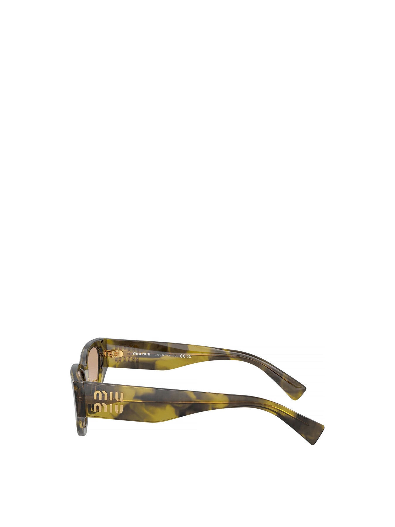 MU 03ZS Slim Frame Cat Eye Miu Miu Sunglasses