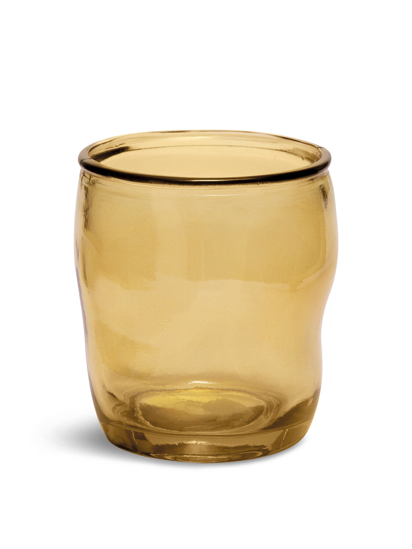 Crystal Yellow Toothbrush Holder