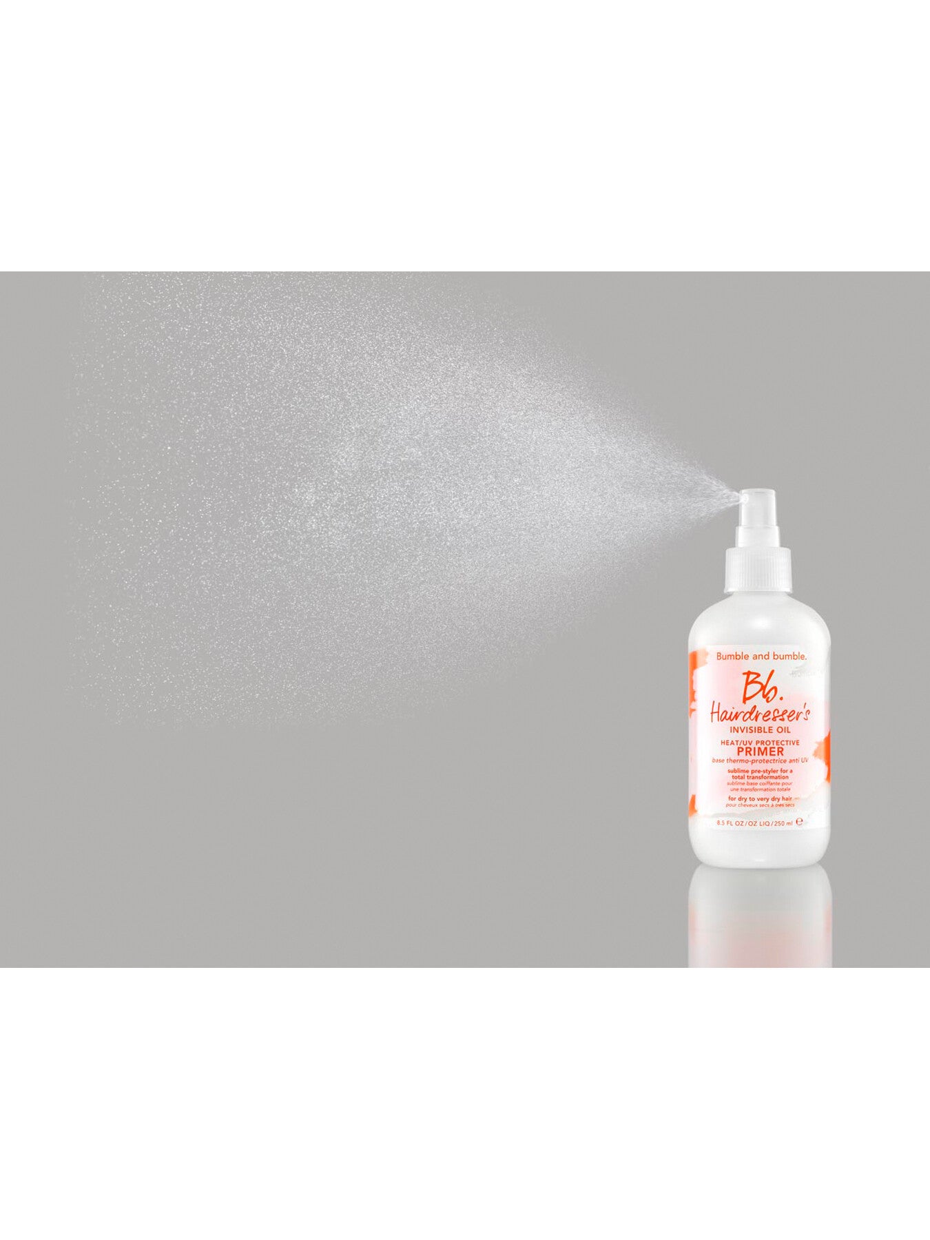 Hairdressers Invisible Oil UV Heat Protective Primer 250ml