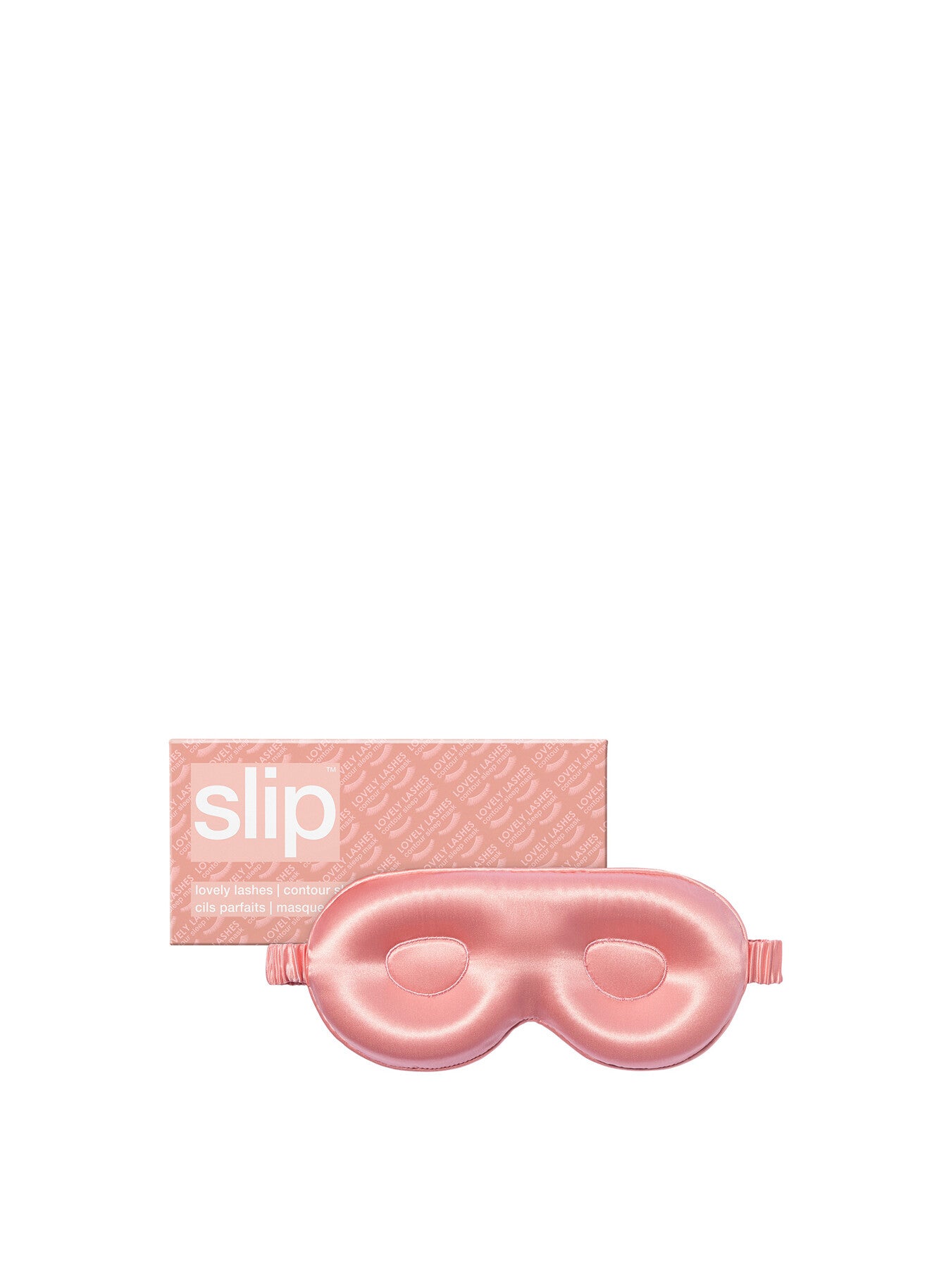 Rose Lovely Lashes Contour Silk Sleep Mask