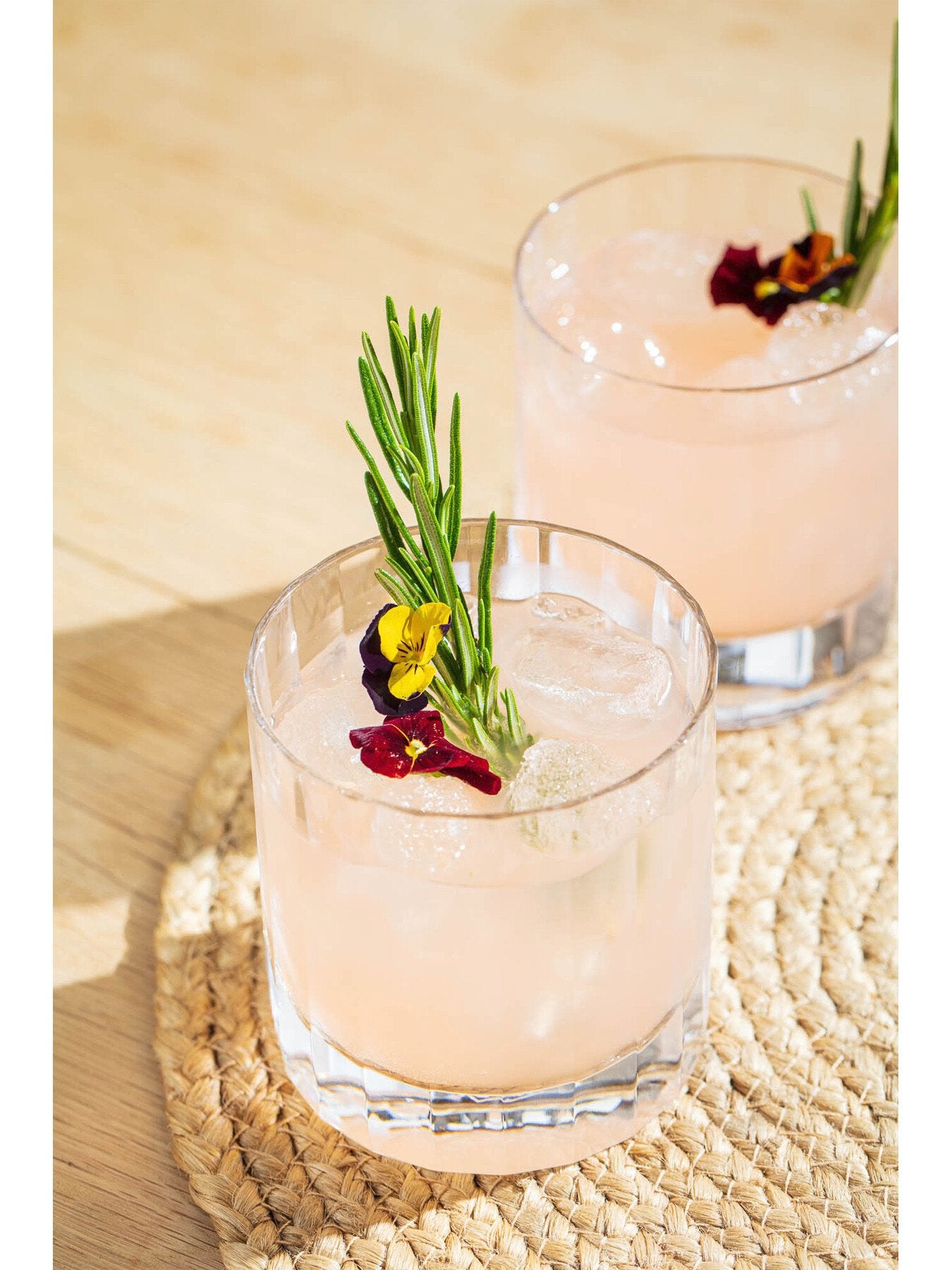 Fluted Double Old Fashioned Glass Tumbler