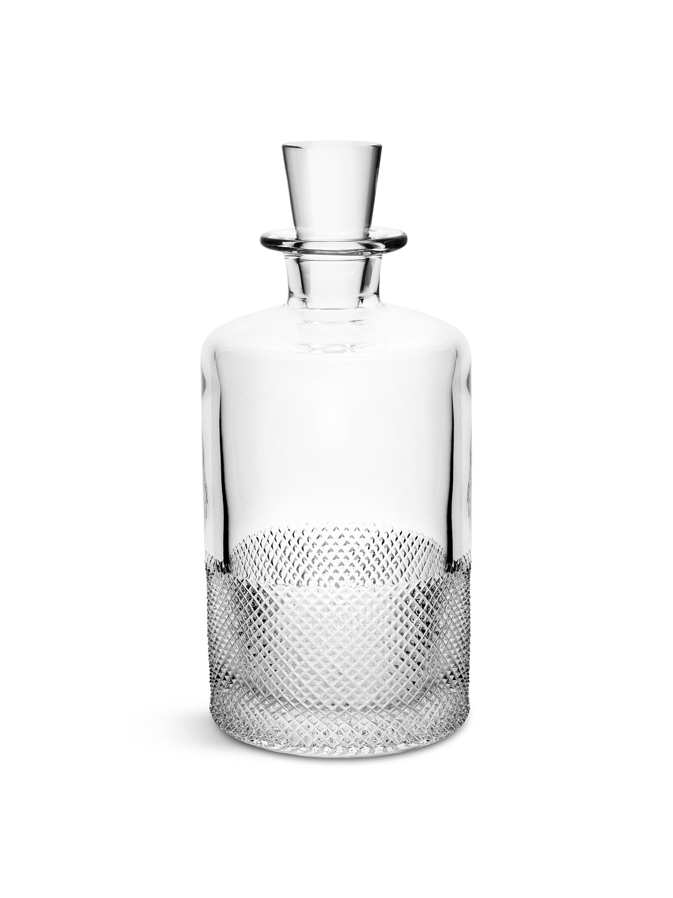 Diamond Glass Decanter
