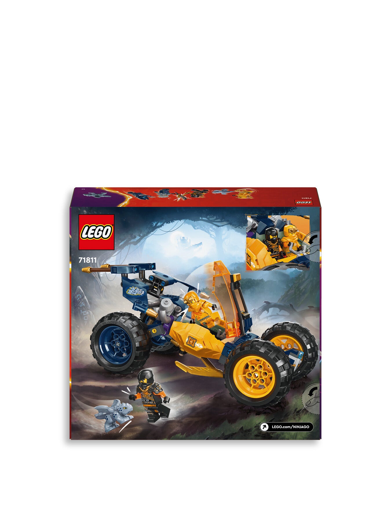LEGO NINJAGO Arins Ninja Off-Road Buggy Car Set 71811