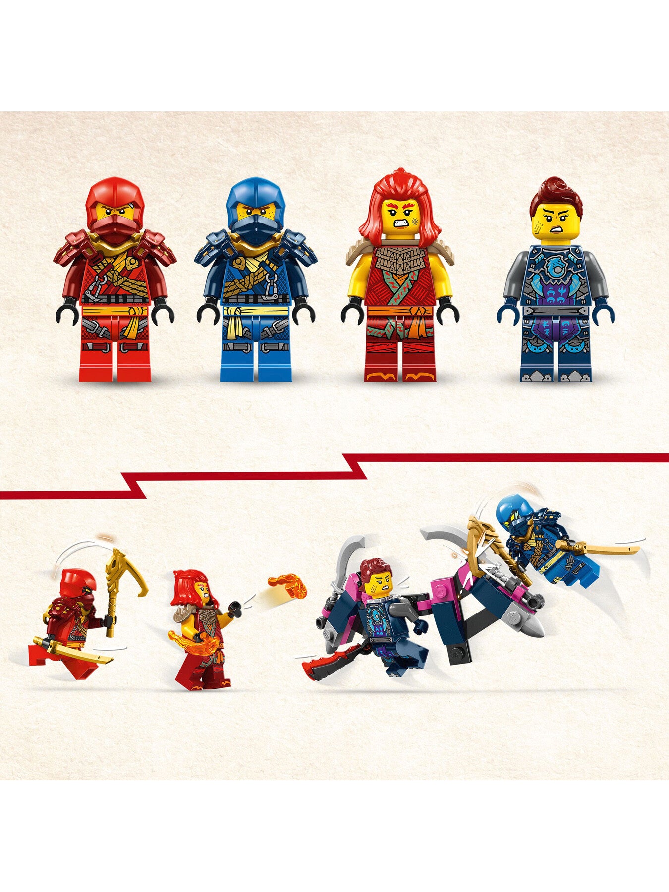 LEGO NINJAGO Kai’s Ninja Climber Mech Action Figure 71812