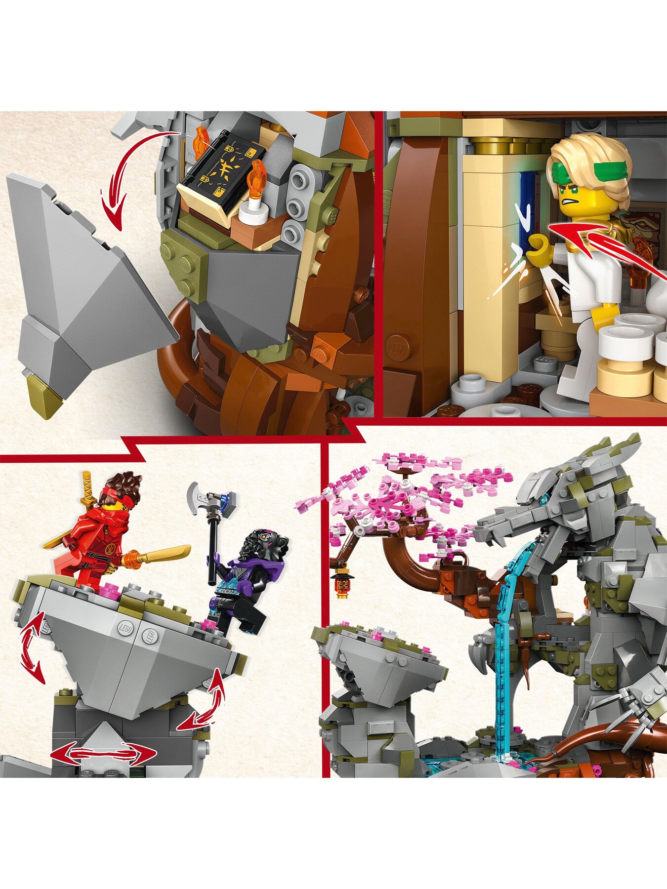 LEGO NINJAGO Dragon Stone Shrine Buildable Model 71819