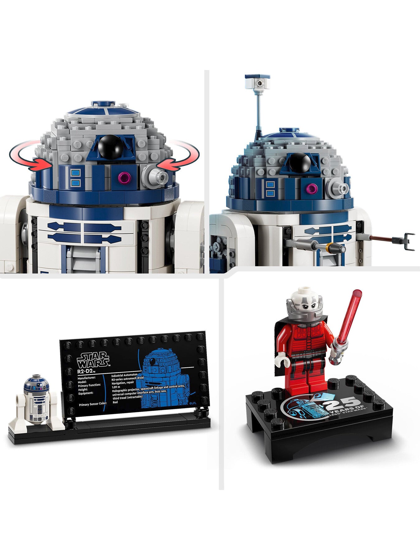 LEGO Star Wars R2-D2 Action Figure Building 75397