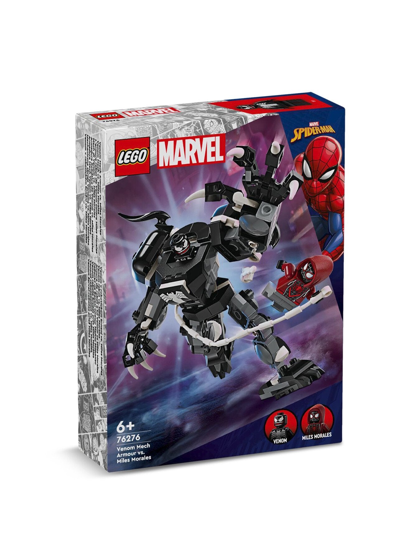 Venom Mech Armor vs Miles Morales 76276