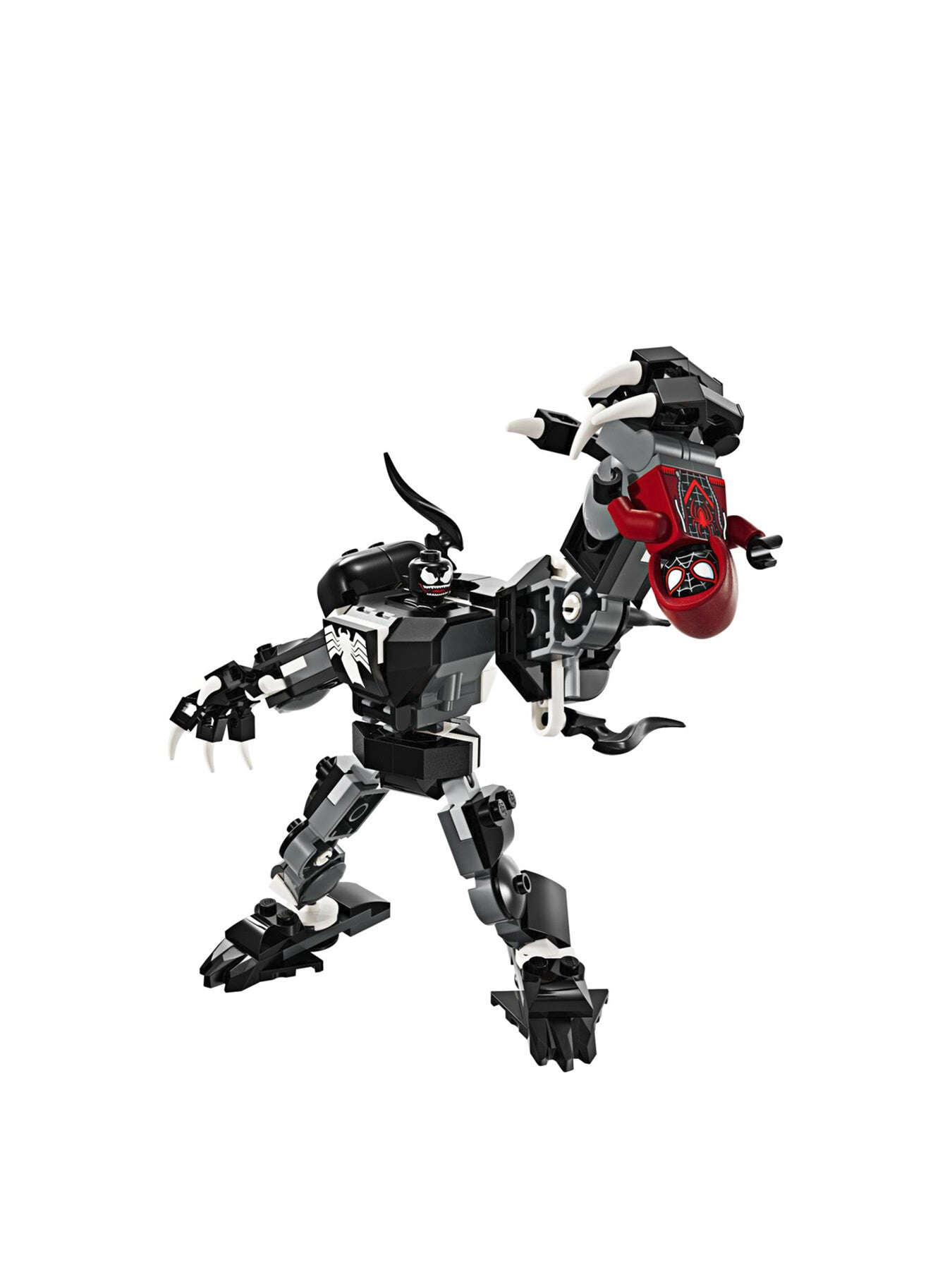 Venom Mech Armor vs Miles Morales 76276