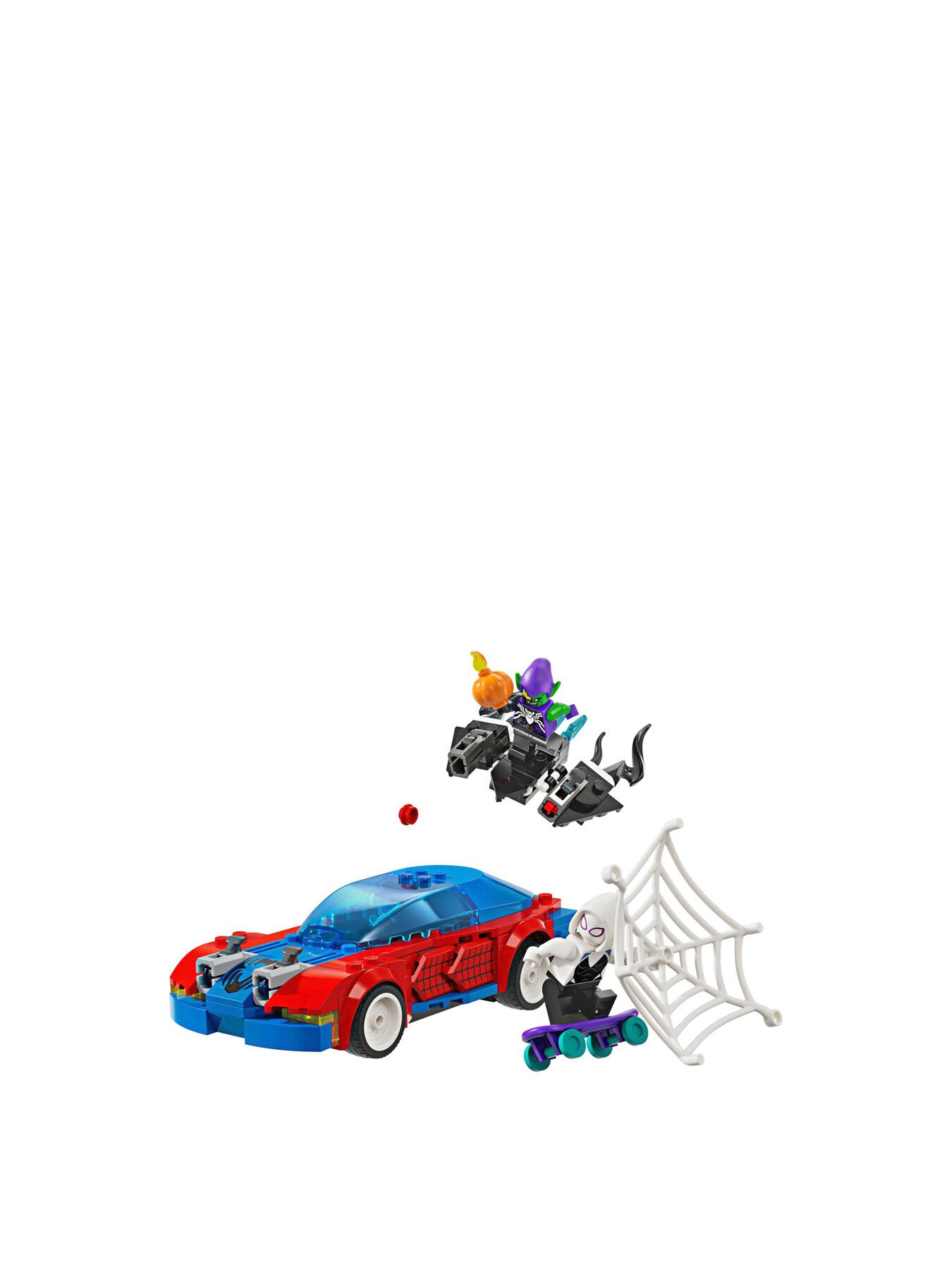 Spider-Man Race Car Venom Green Goblin 76279