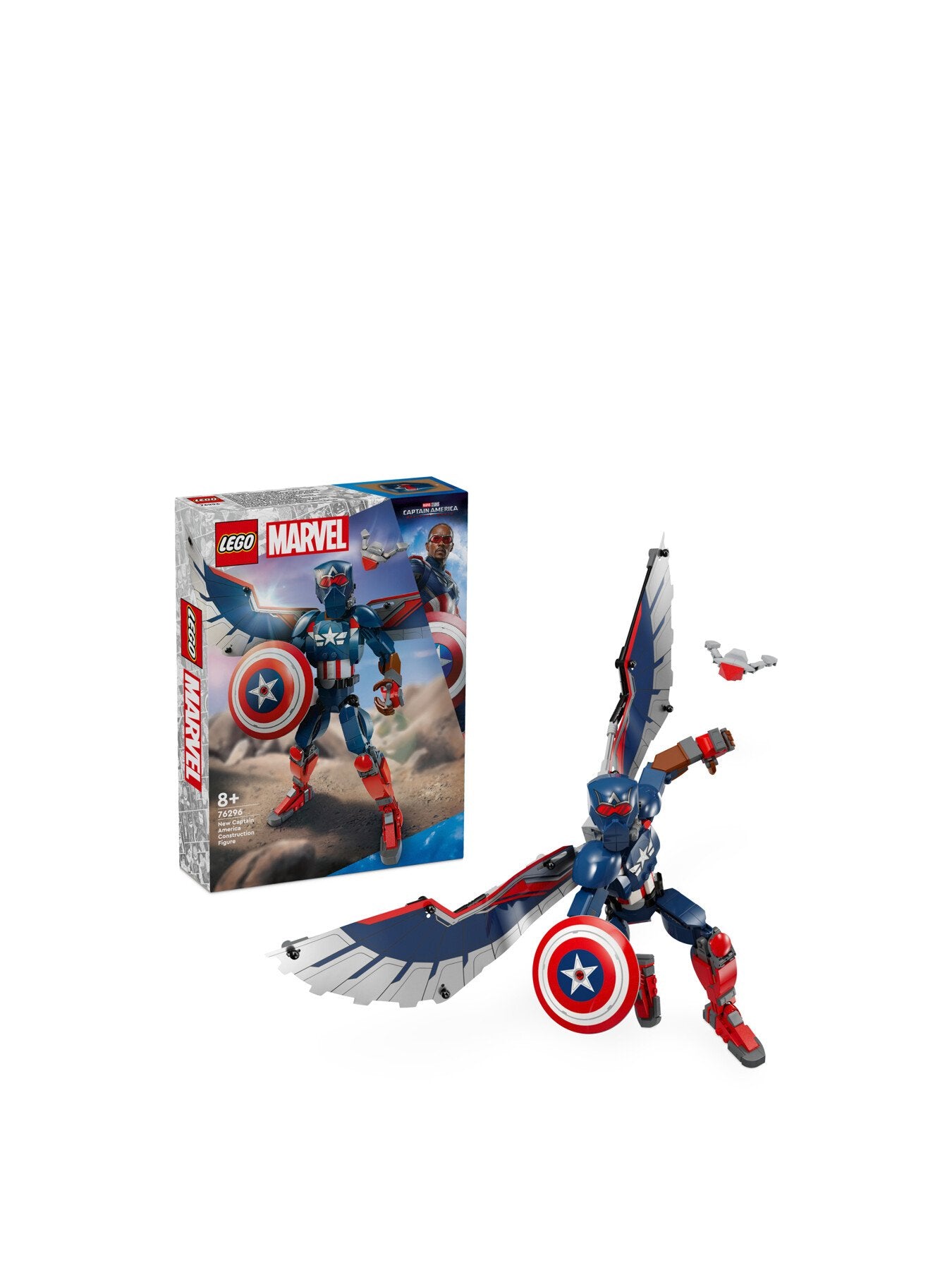 LEGO® New Captain America Construction Figure 76296