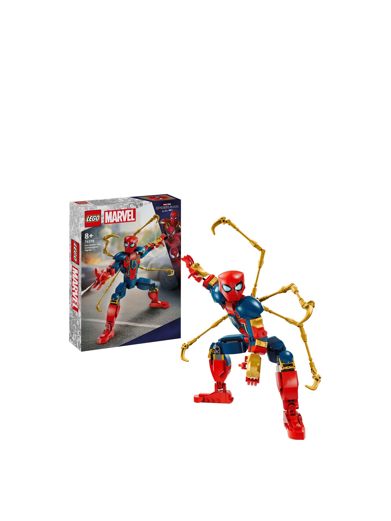 LEGO Iron Spider-Man Construction Figure 76298