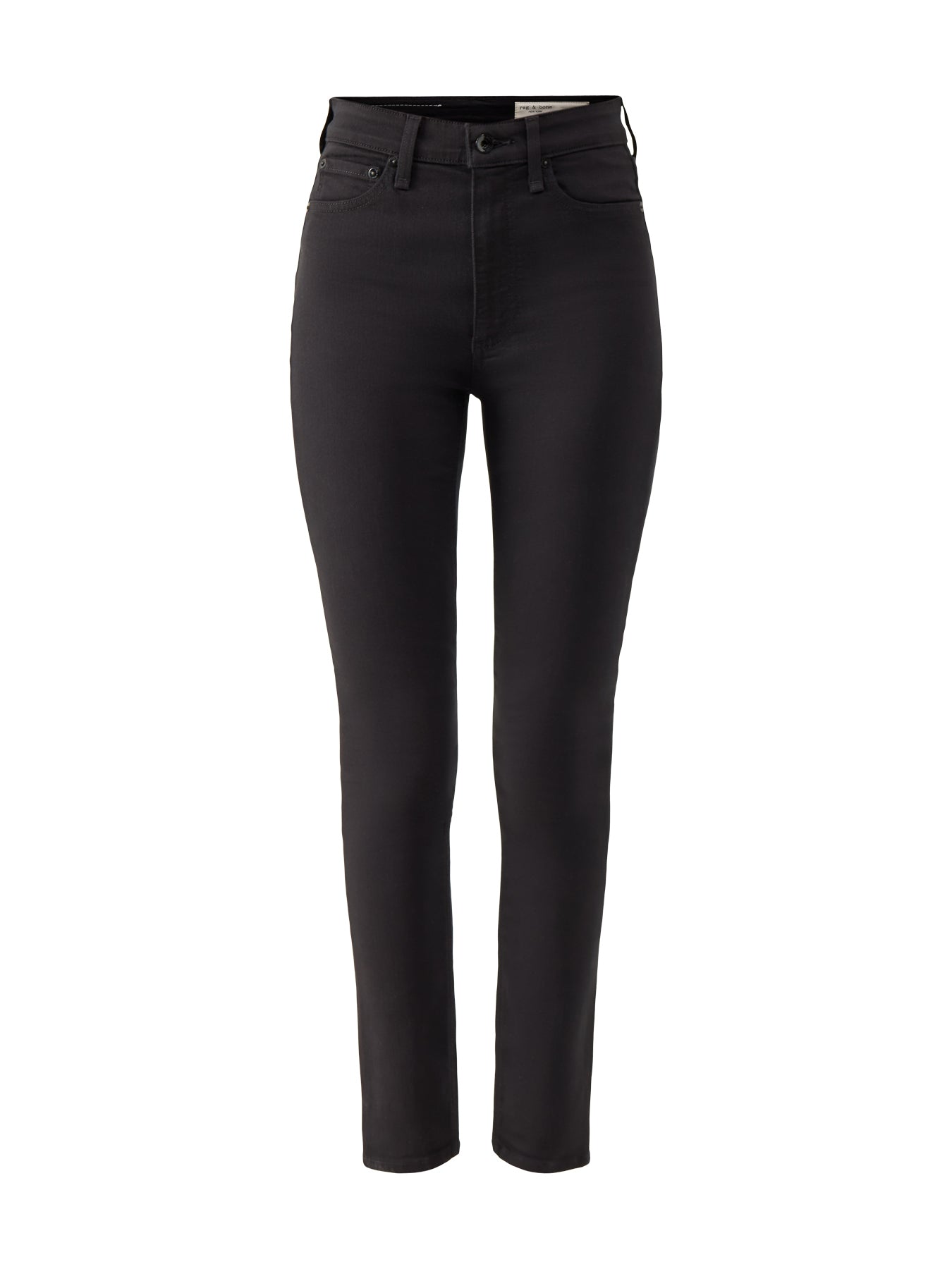 Nina High Rise Skinny Jeans Black
