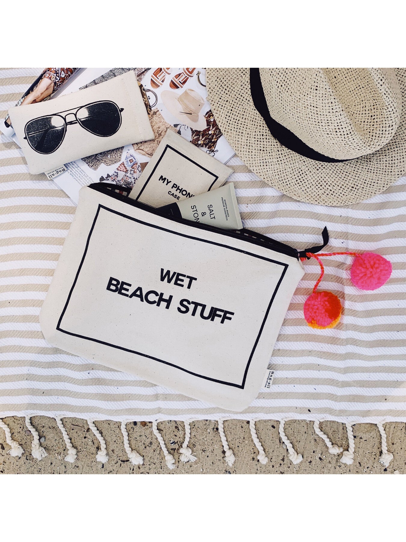 Wet Beach Stuff Pouch