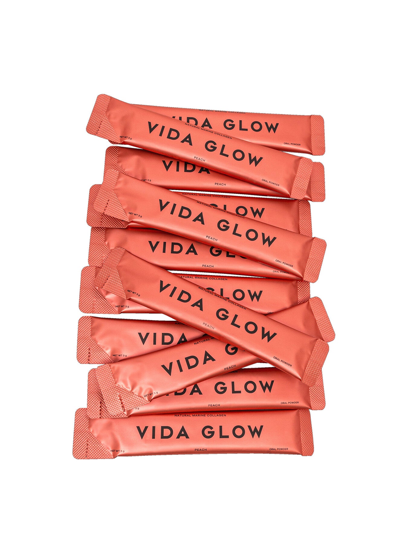 Natural Marine Collagen Sachets Peach 90g