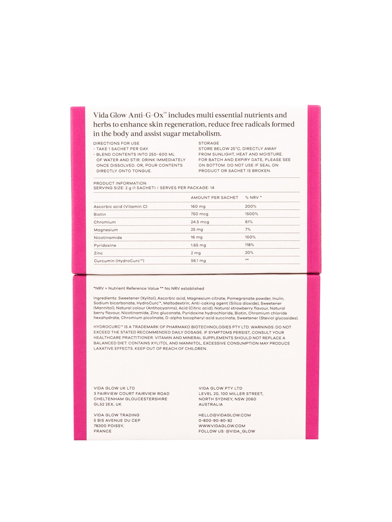 Anti G Ox Berry Capsules