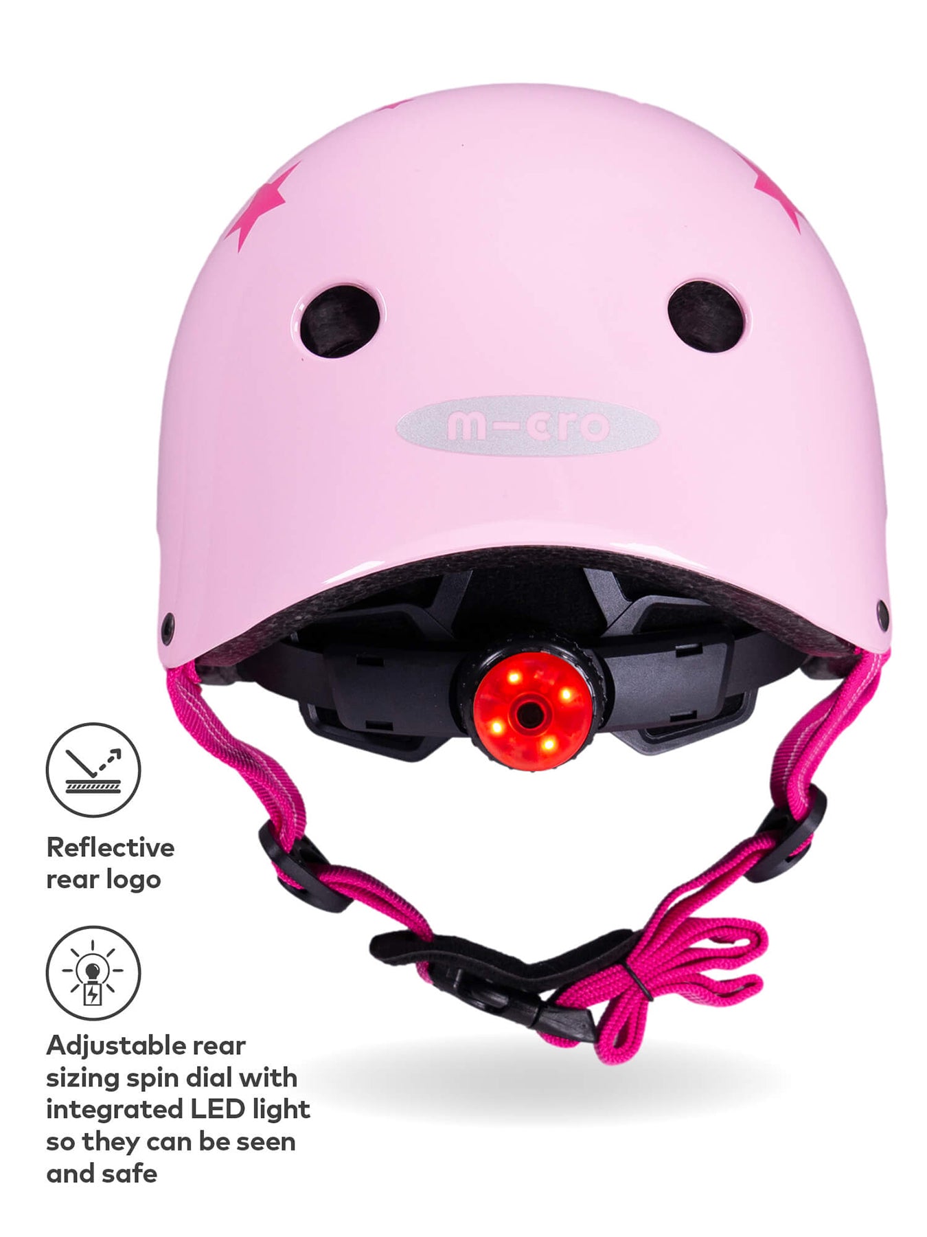 Helmet Star Pink Medium