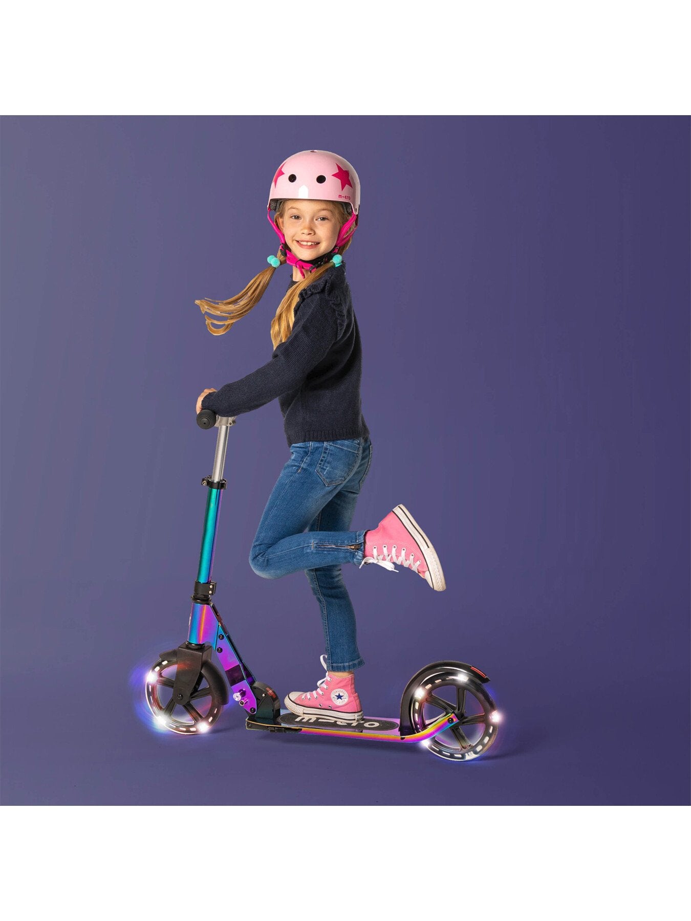 Helmet Star Pink Medium