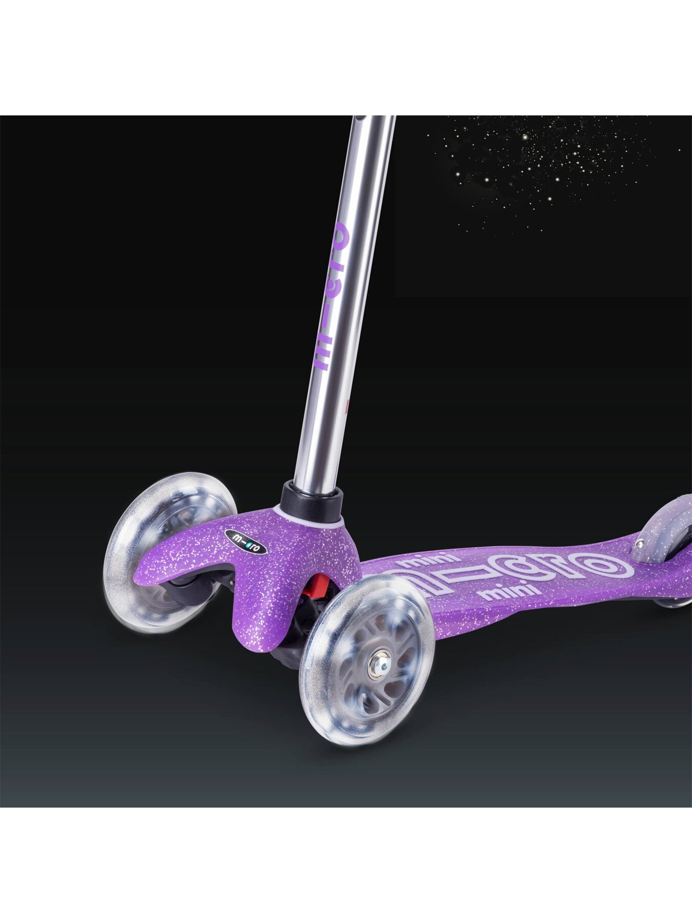Mini Scooter Glitter Purple