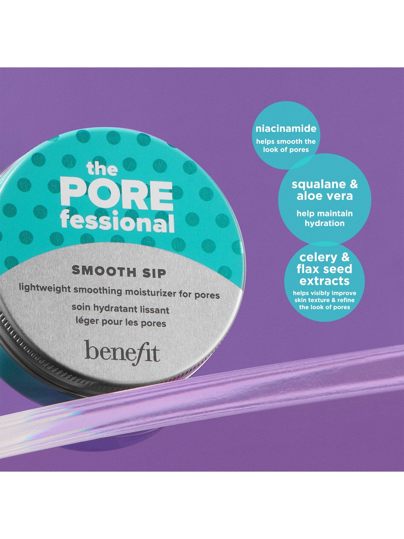 The Porefessional Smooth Sip Mini Moisturiser