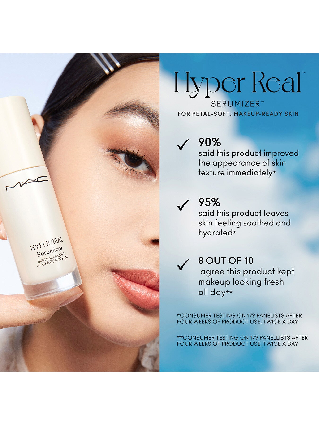 Hyper Real Cream To Foam Cleanser 125ml