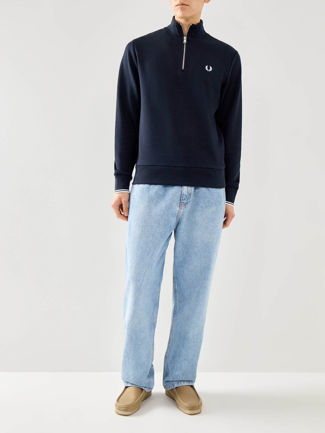 Half Zip Sweatshirt