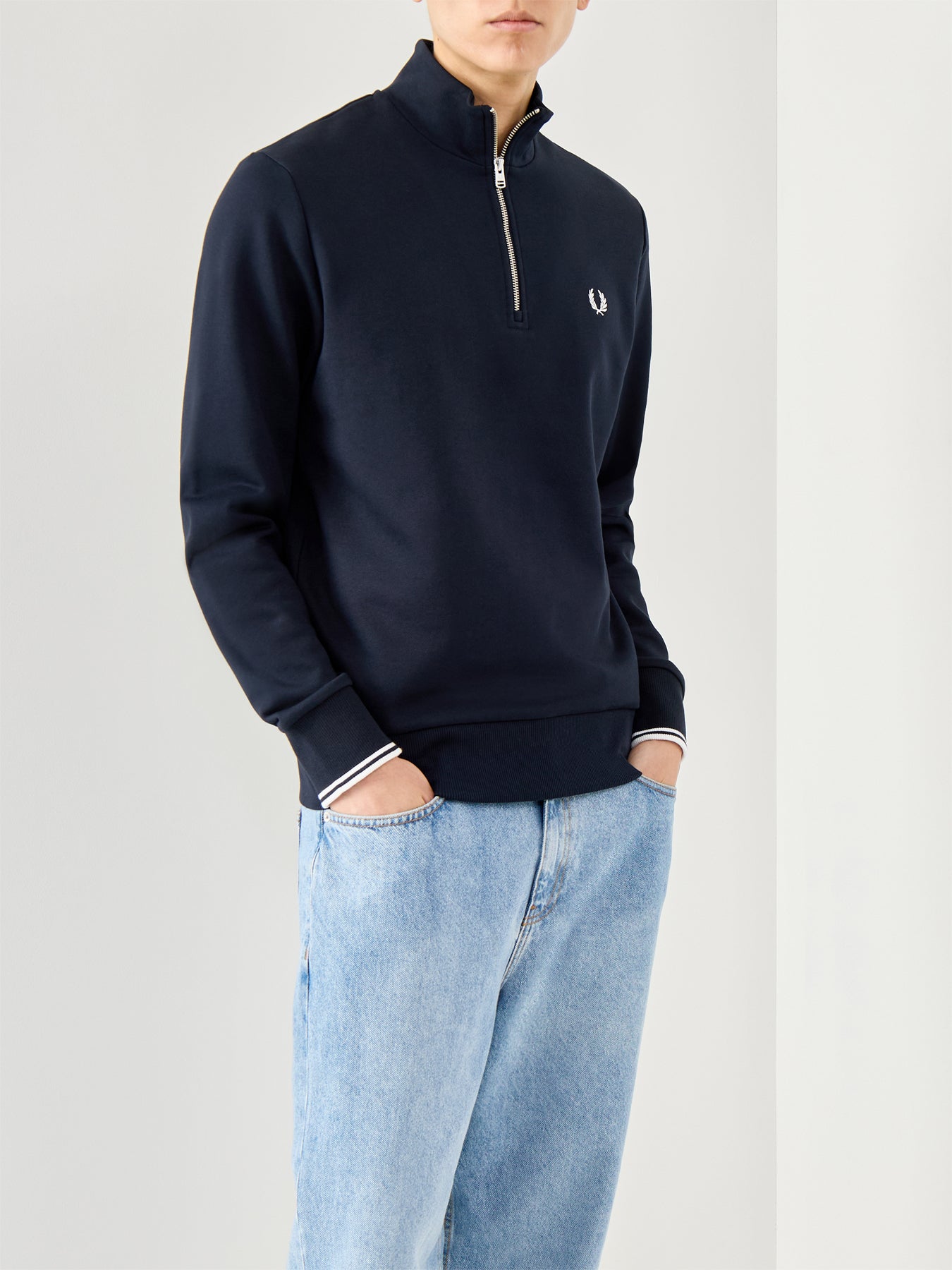 Half Zip Sweatshirt