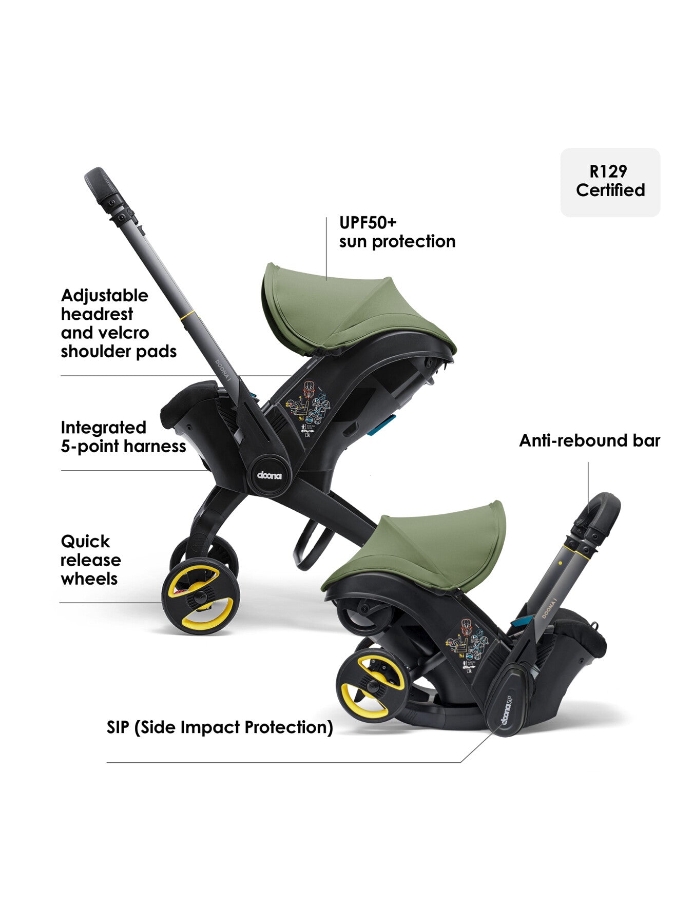 Doona i Car Seat & Stroller