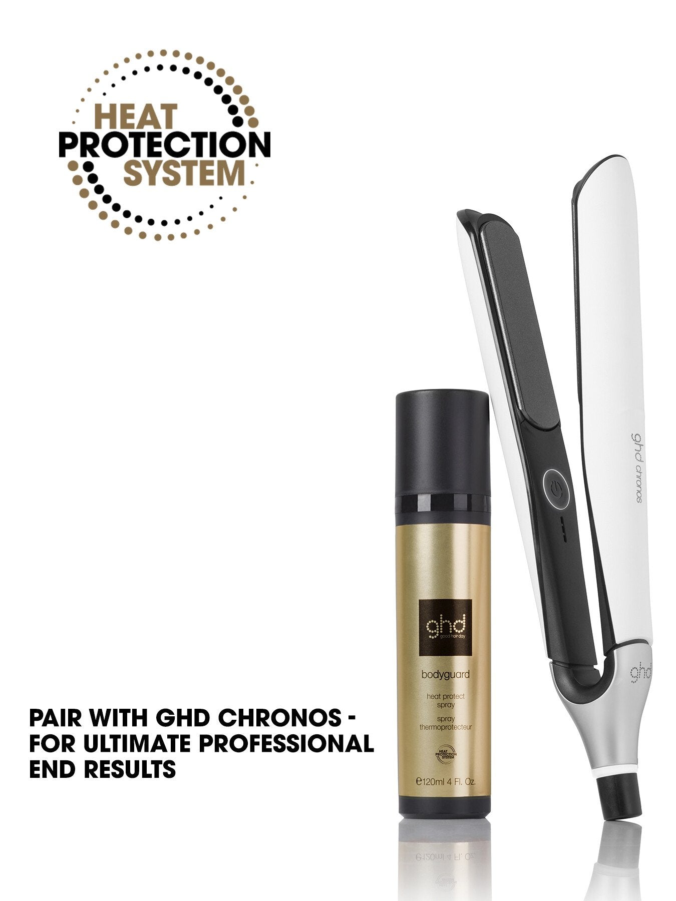 Chronos Hair Straightener White