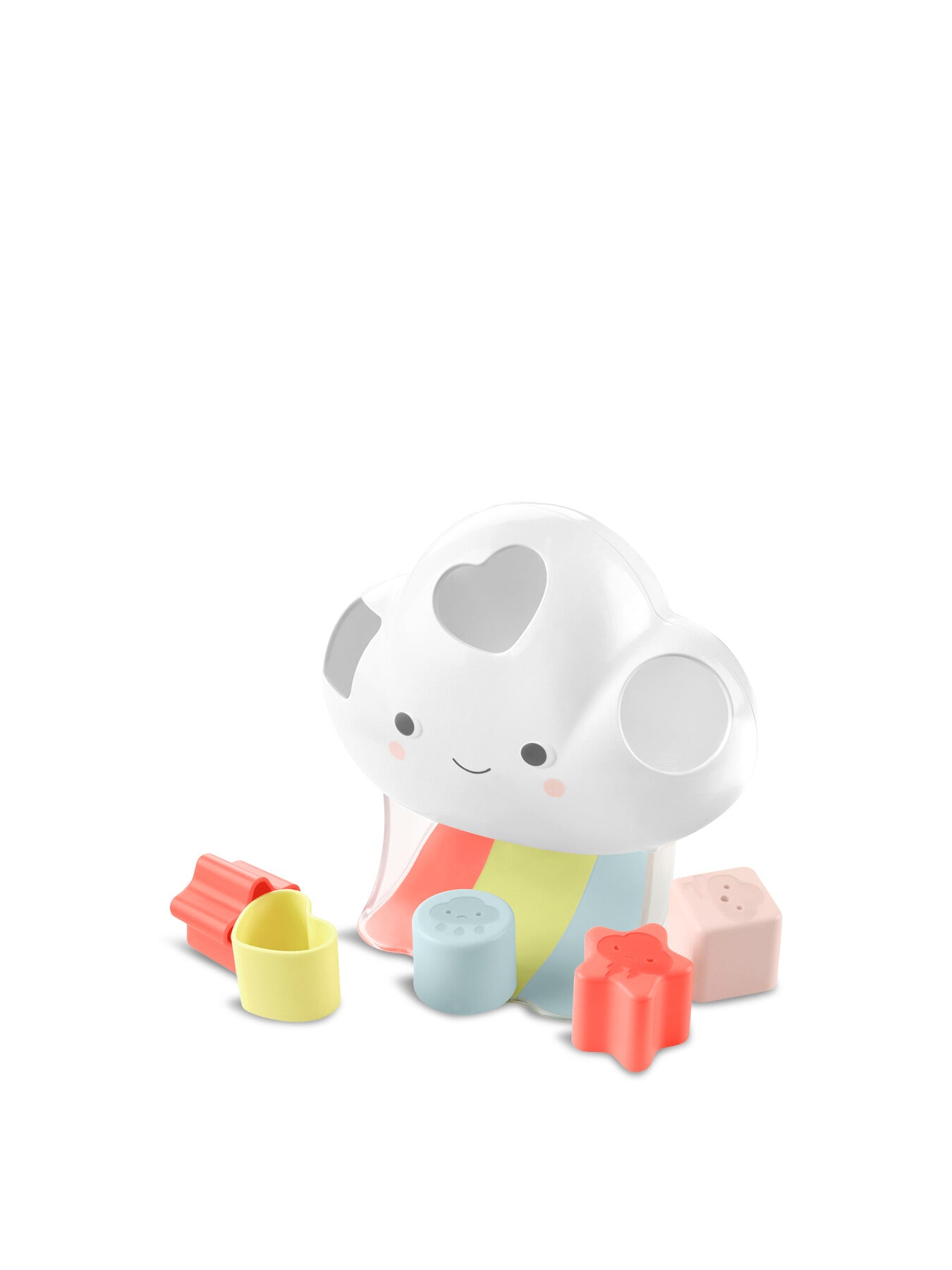 Silver Lining Cloud Shape Sorter