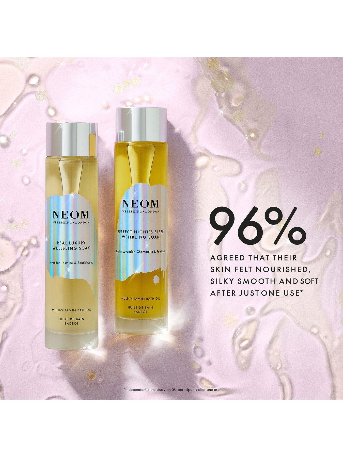 Perfect Nights Sleep Wellbeing Soak Multi Vitamin Bath Oil 100ml