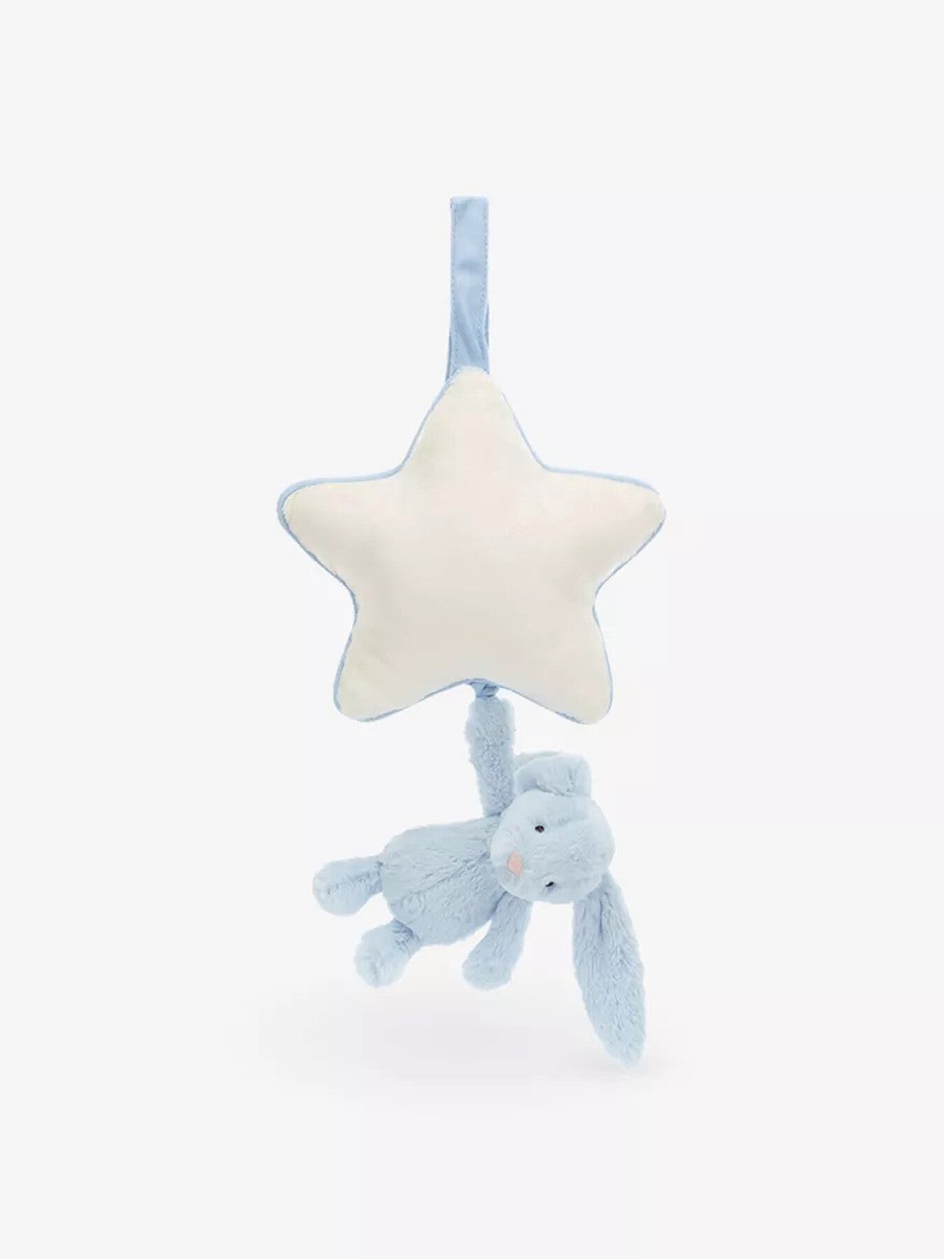 Bashful Blue Bunny Musical Pull