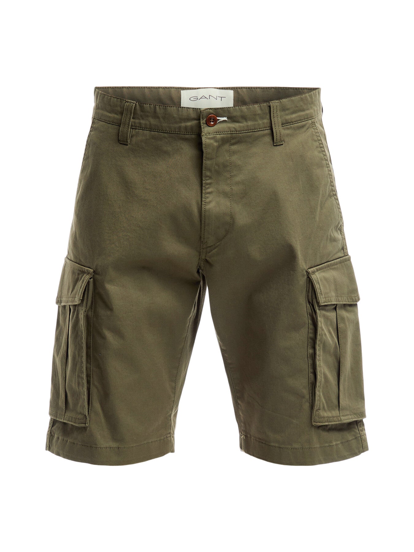 Relaxed Twill Cargo Shorts