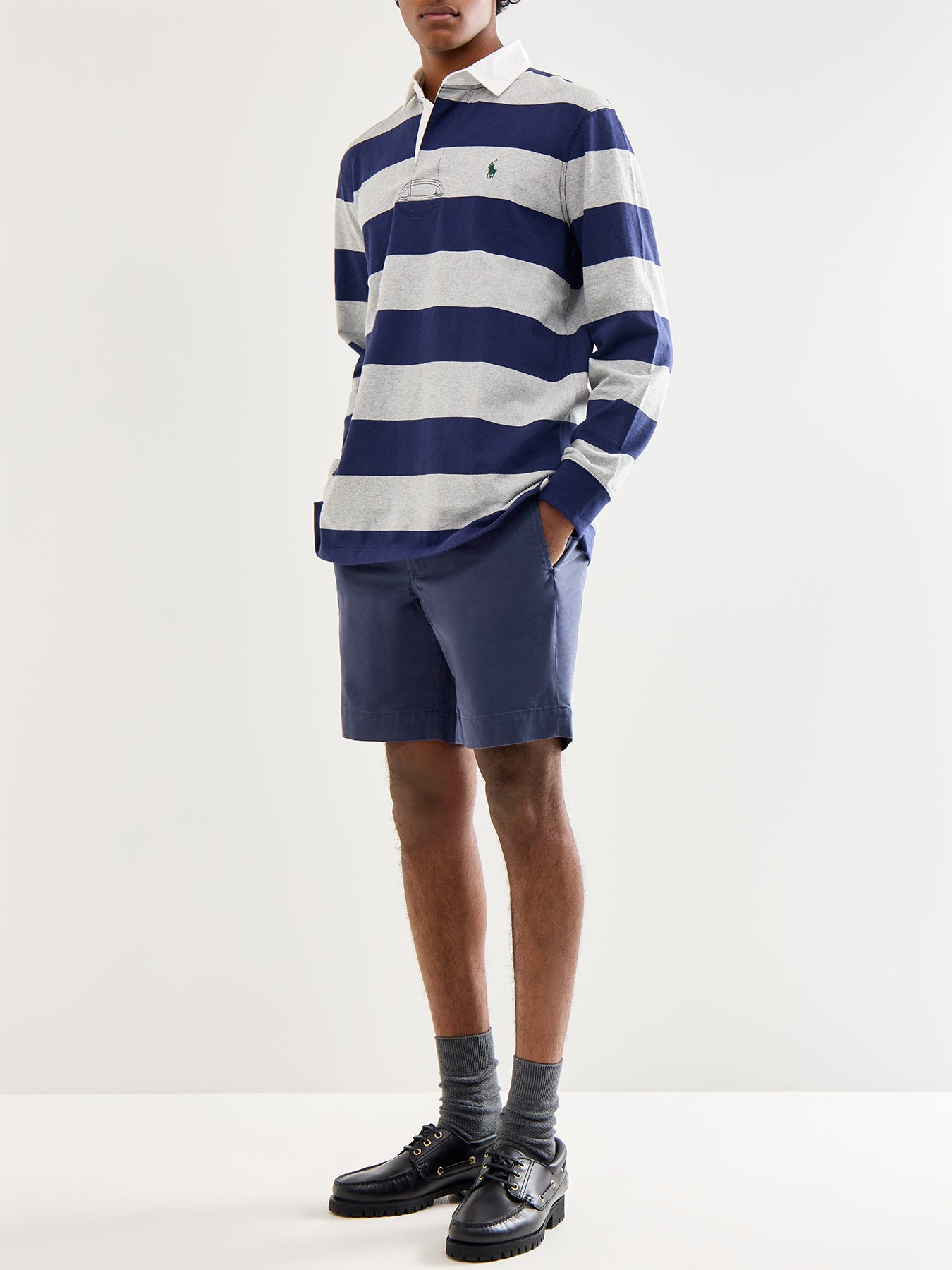 Bedford Classic Chino Short Nautical Ink