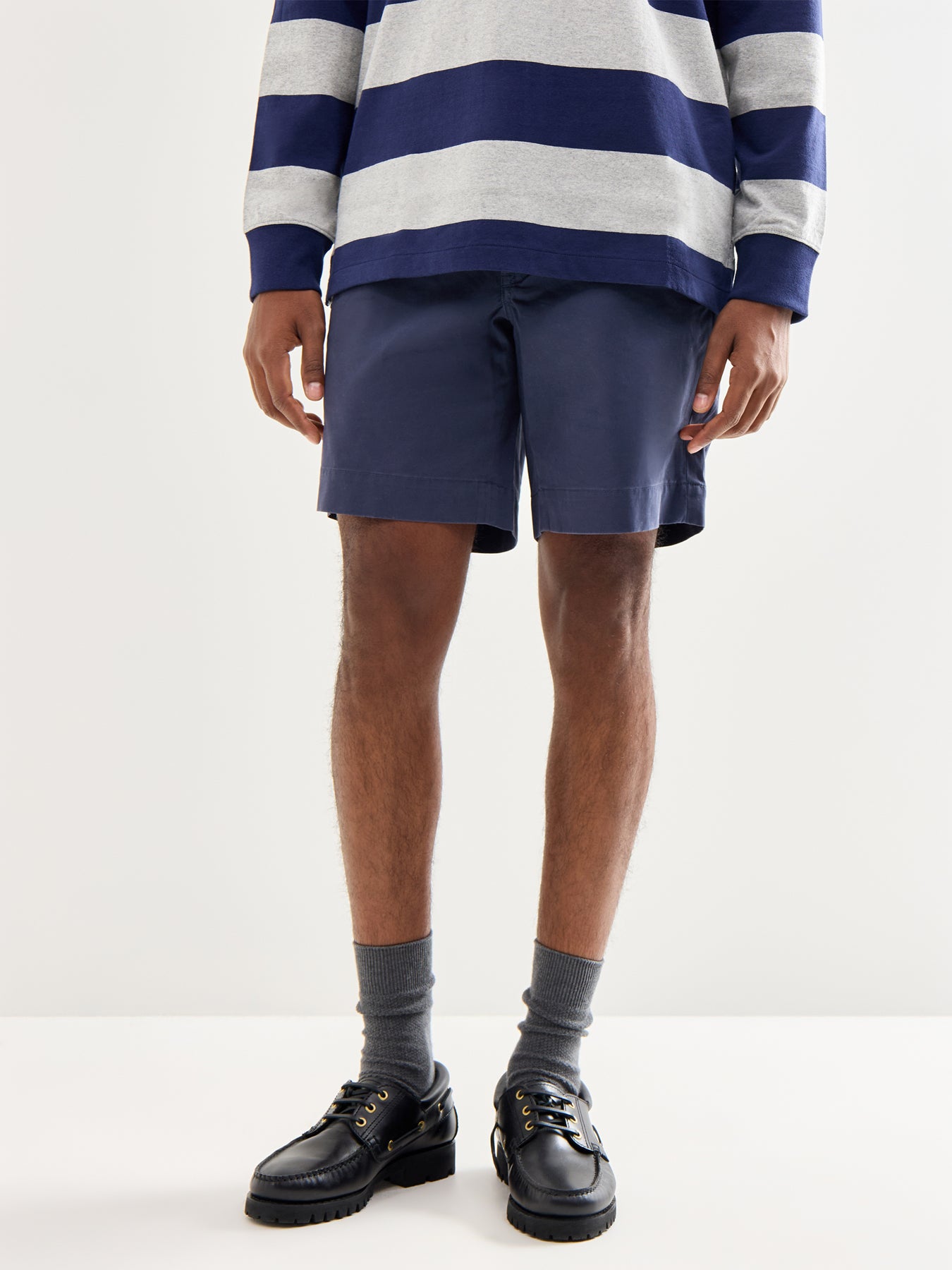 Bedford Classic Chino Short Nautical Ink