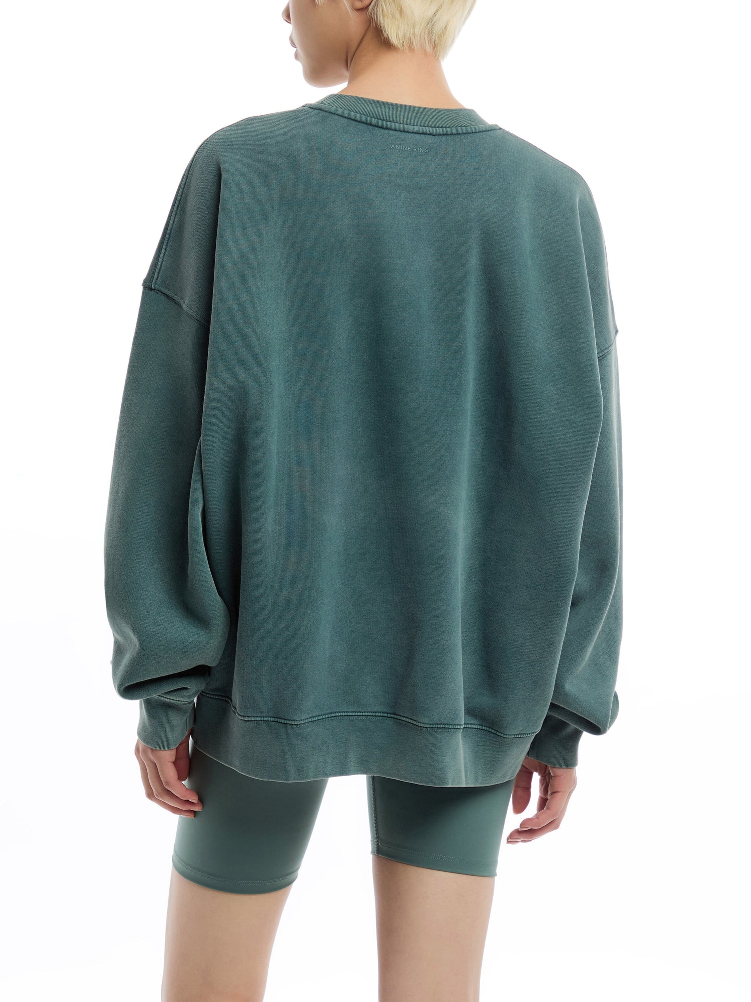 AB SWTSHRT MILES ANINE BING - WASHED DARK SAGE