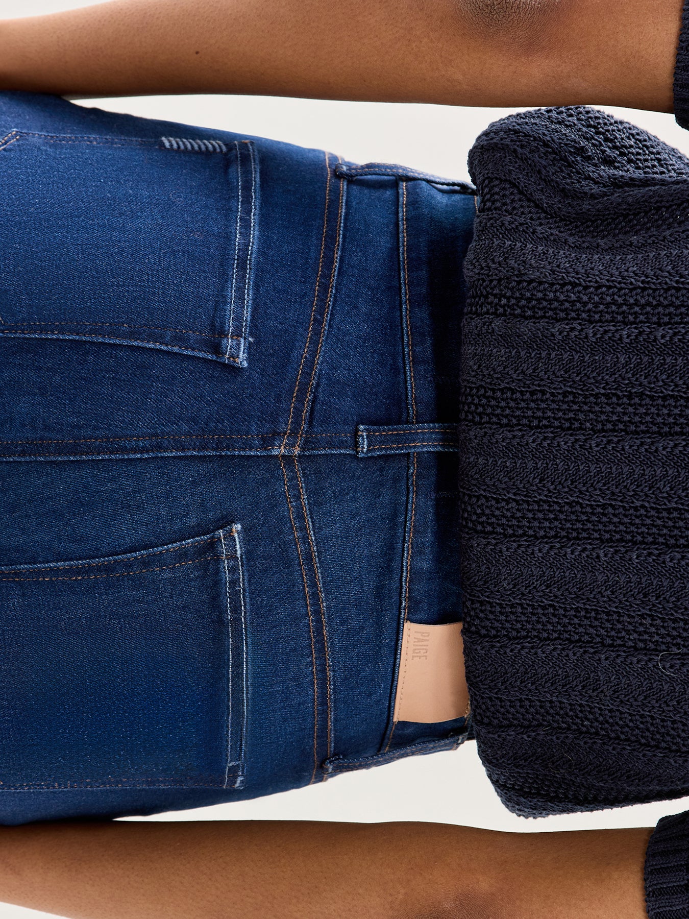 Anessa Crop Wide Leg Jeans Blue