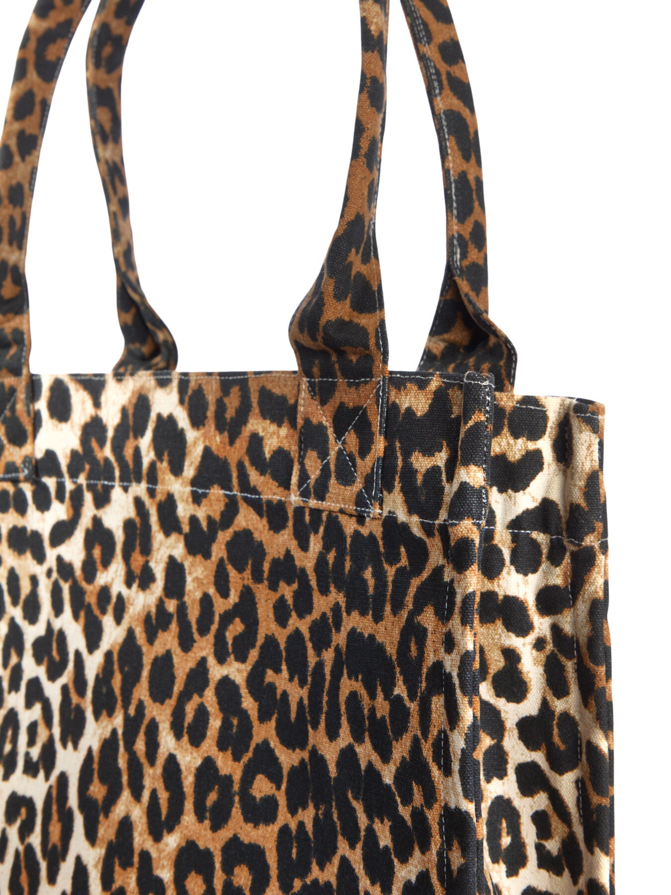 Large Easy Shopper Bag Leopard Print