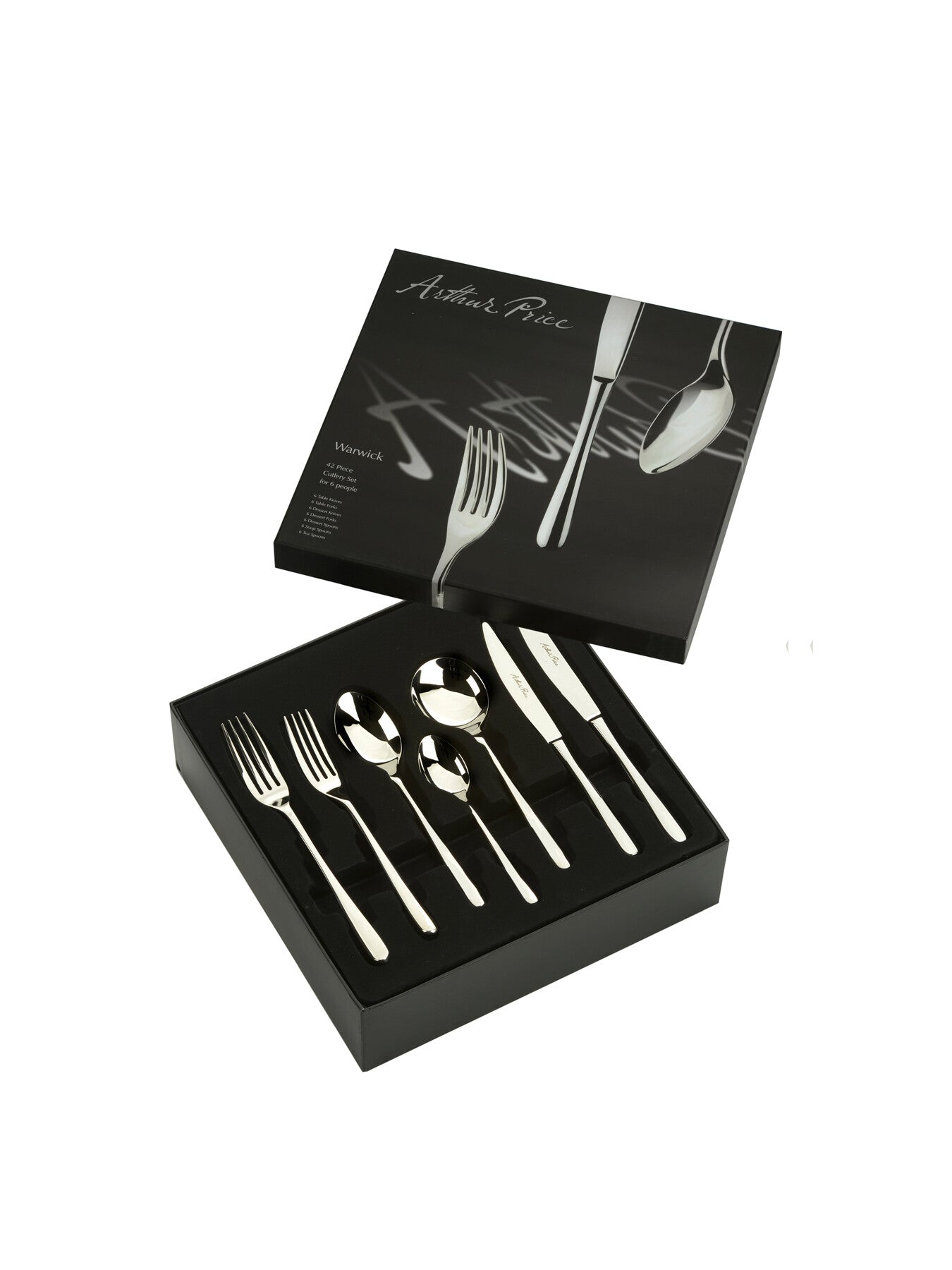 Warwick 42 Piece Cutlery Set