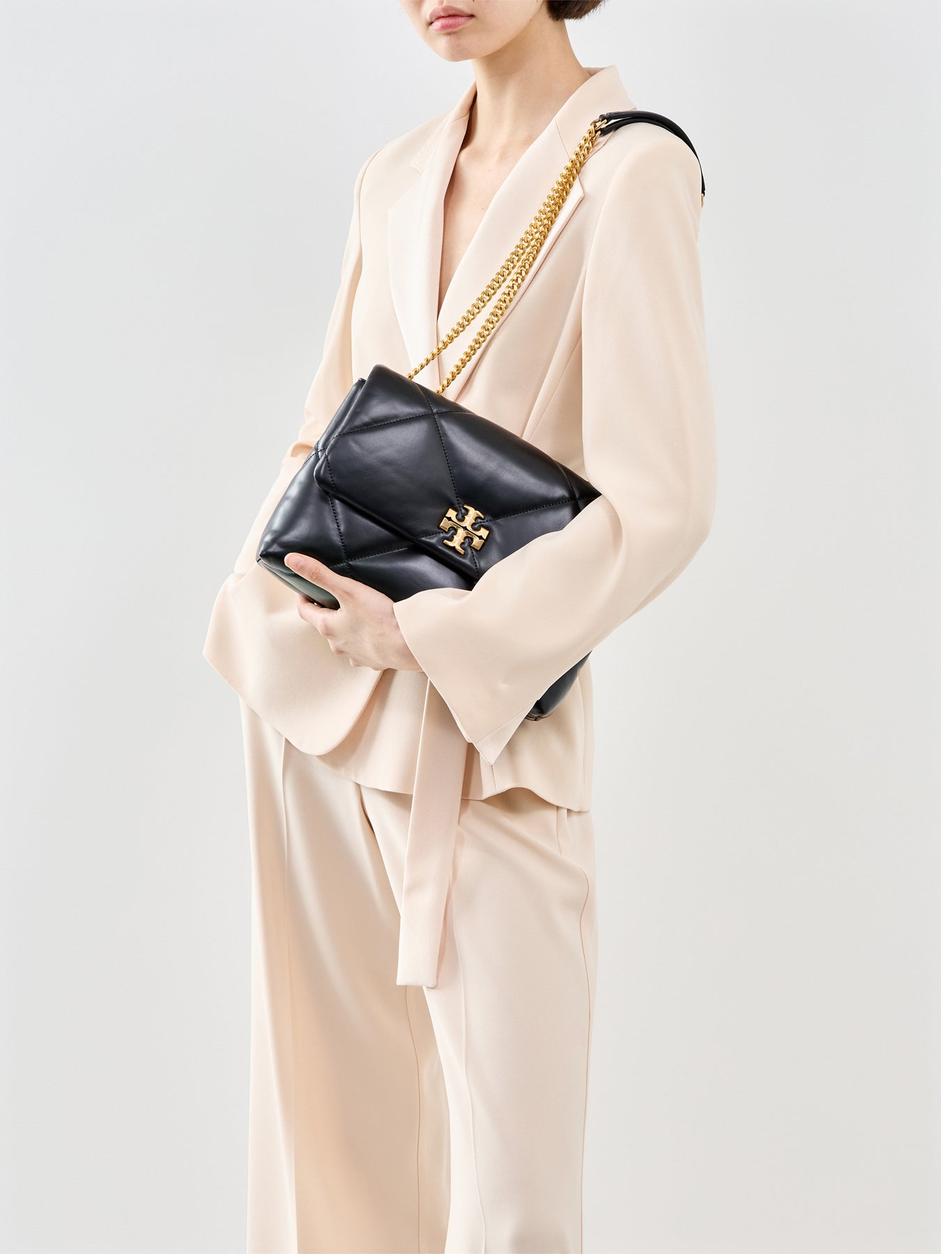 Kira Diamond Quilt Convertible Shoulder Bag