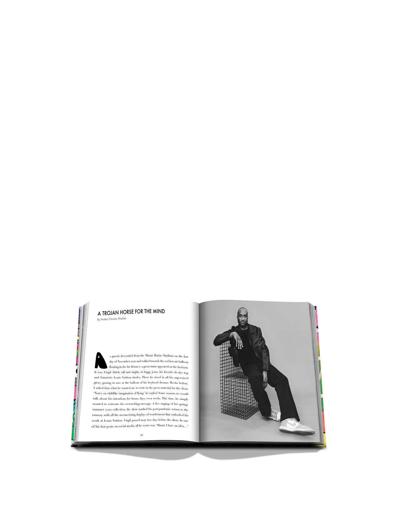 Louis Vuitton: Virgil Abloh (Classic Cartoon Cover)