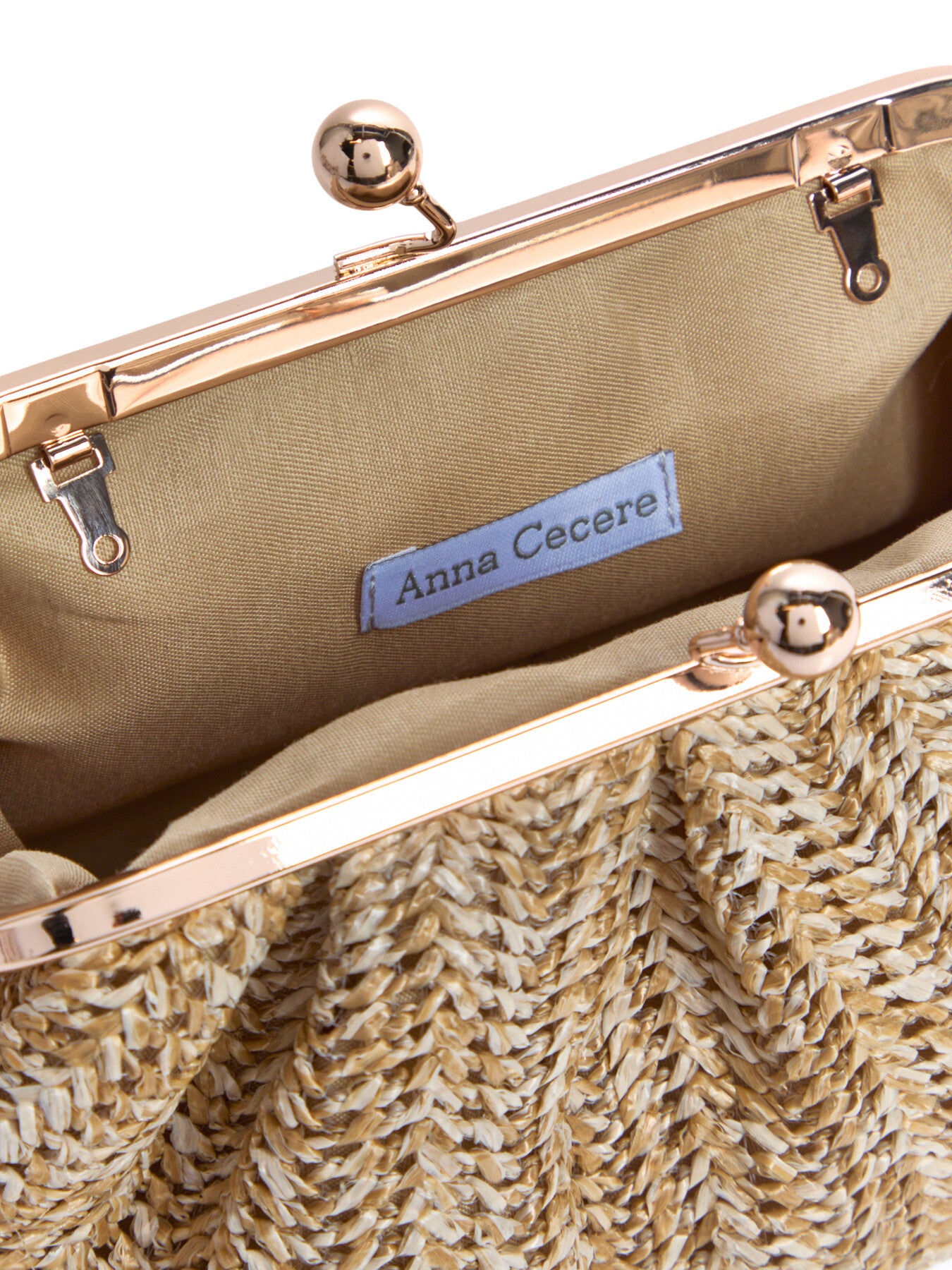 Top Clip Small Clutch with Chain