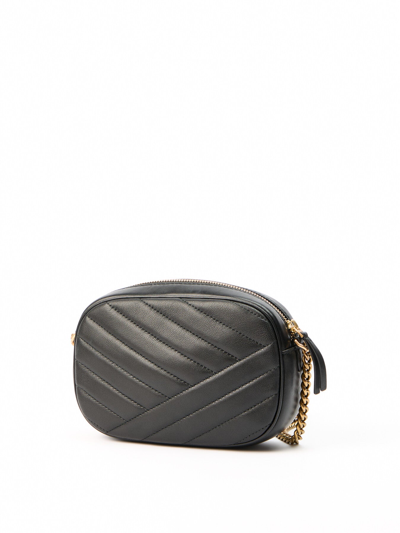Kira Chevron Camera Bag Black