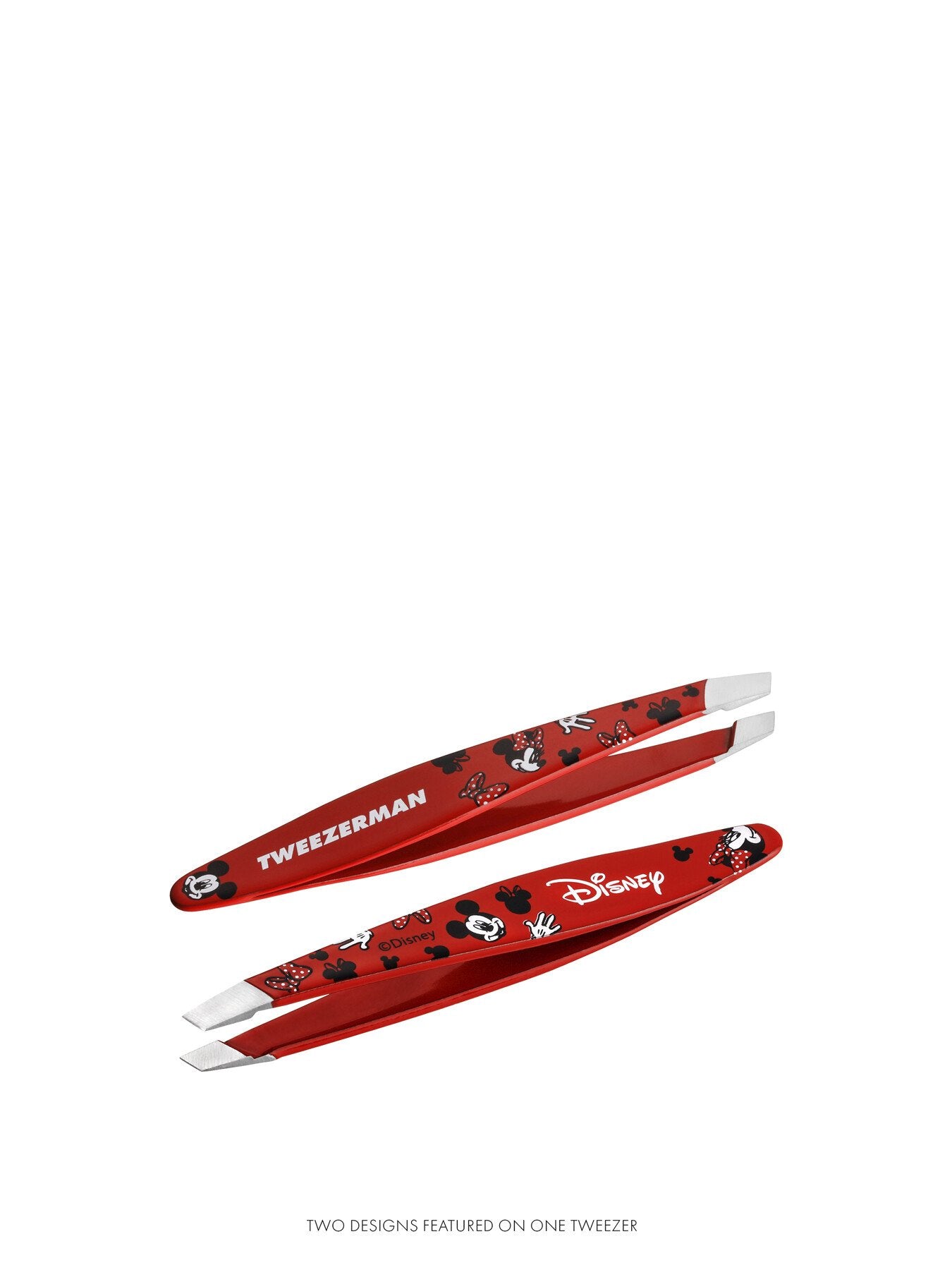 Disneys Mickey Mouse and Minnie Mouse We got Ears Mini Slant Tweezer