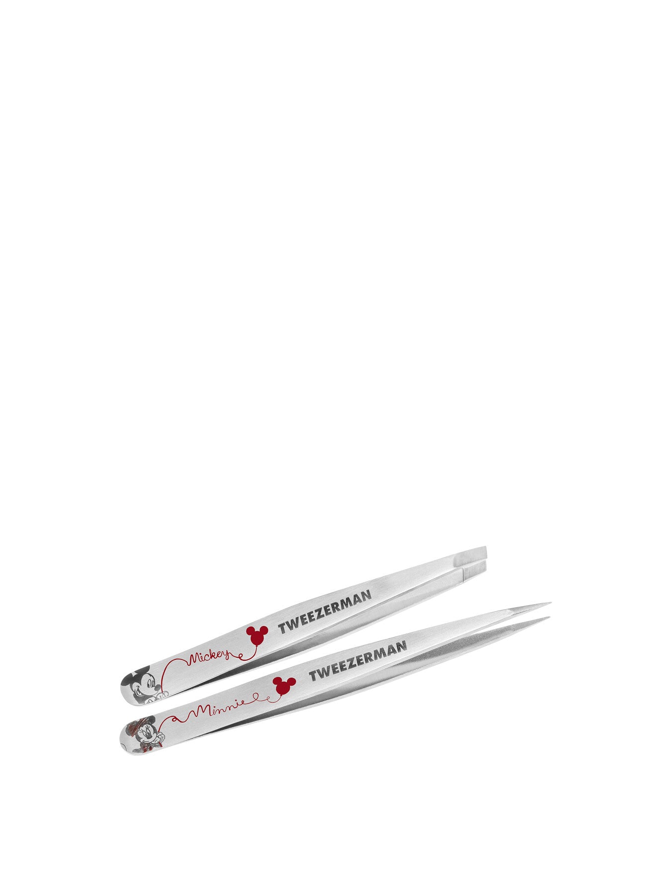Disneys Mickey Mouse and Minnie Mouse Forever in Love Petite Tweezer Set