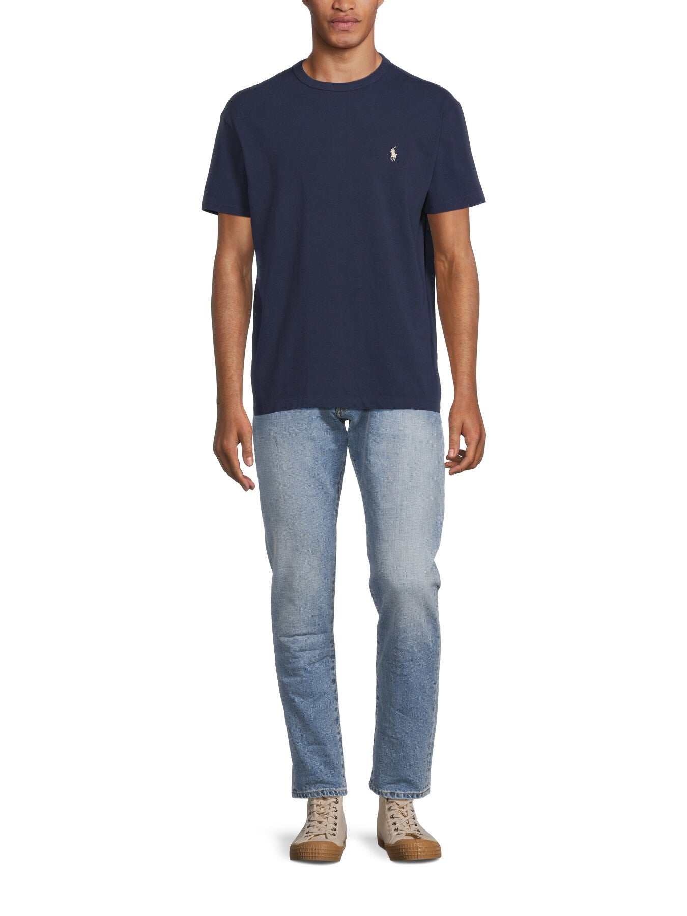 Classic Fit Jersey Crewneck T-Shirt