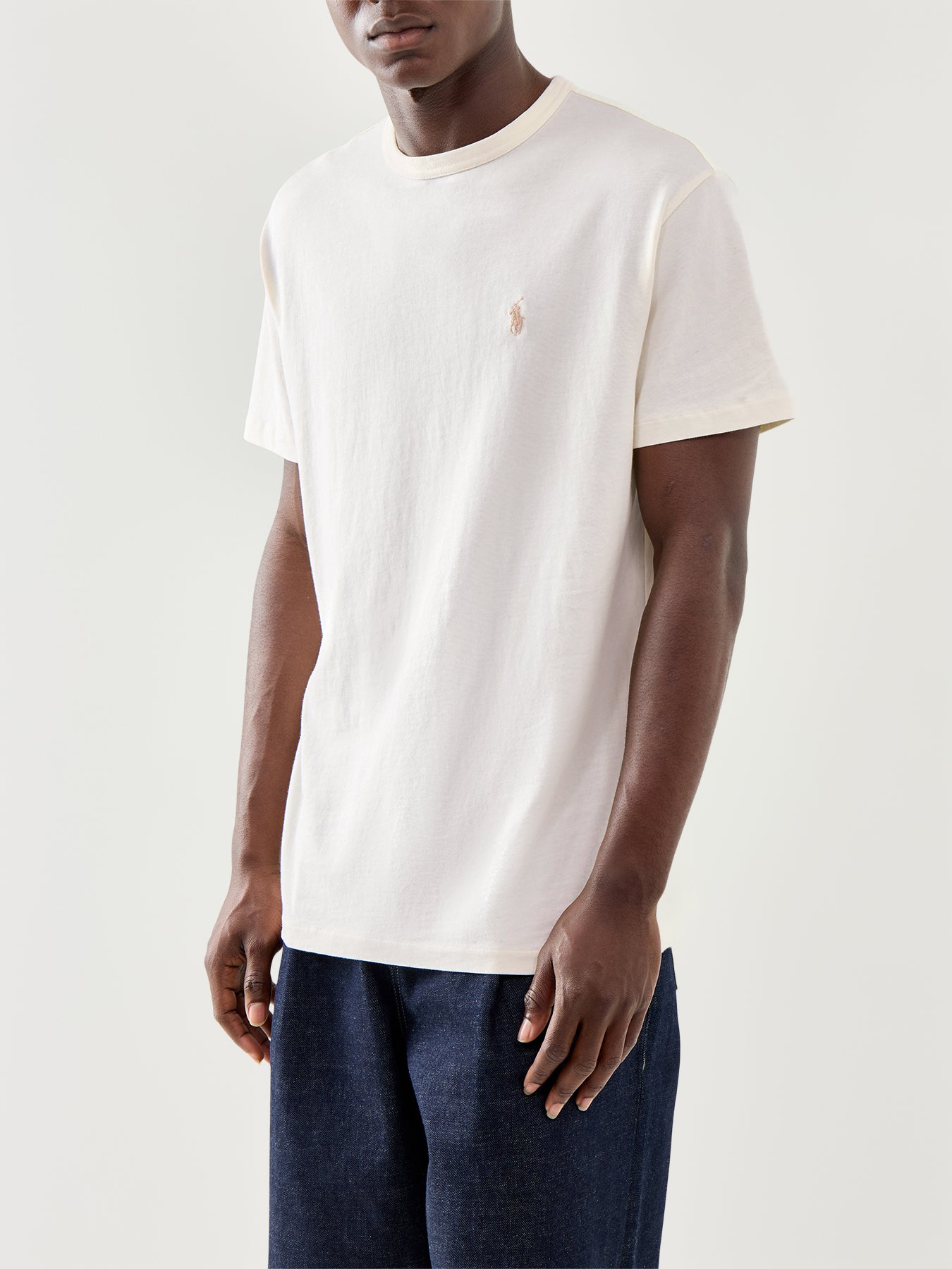 Classic Fit Jersey Crewneck T-Shirt