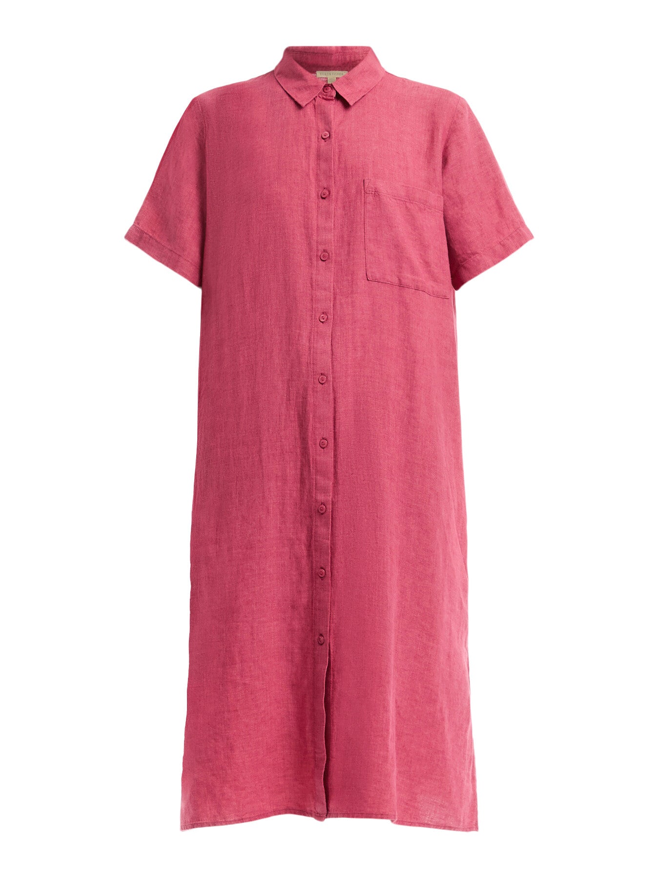 Classic Collar Shirt Dress